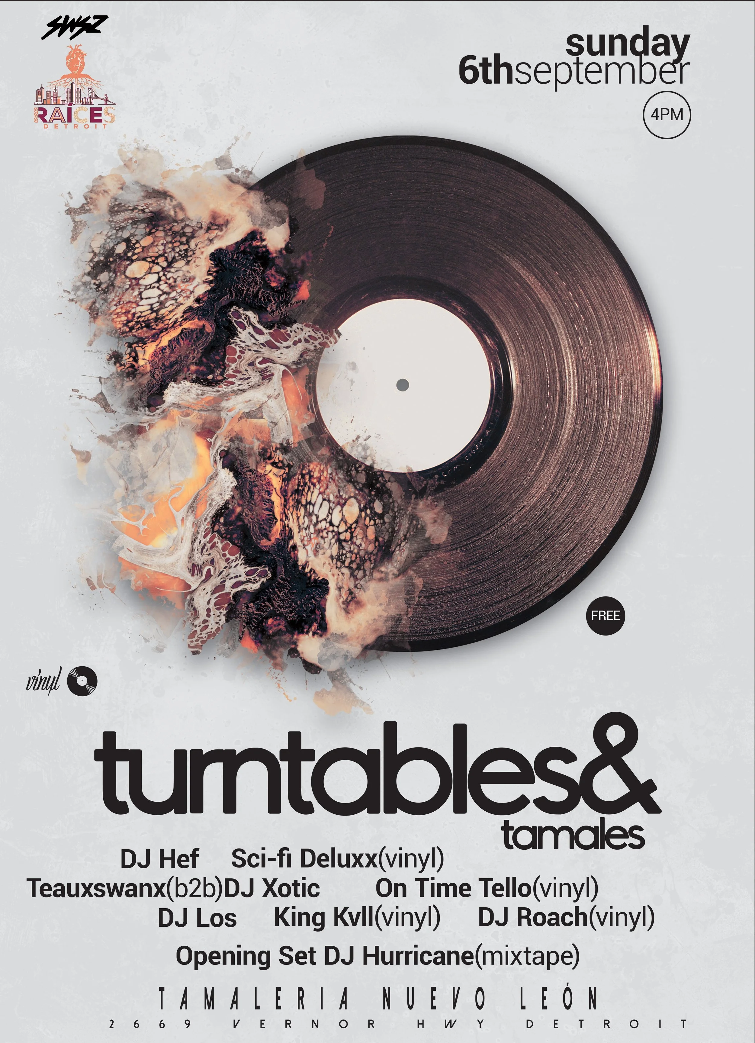 TURNTABLES & TAMALES
