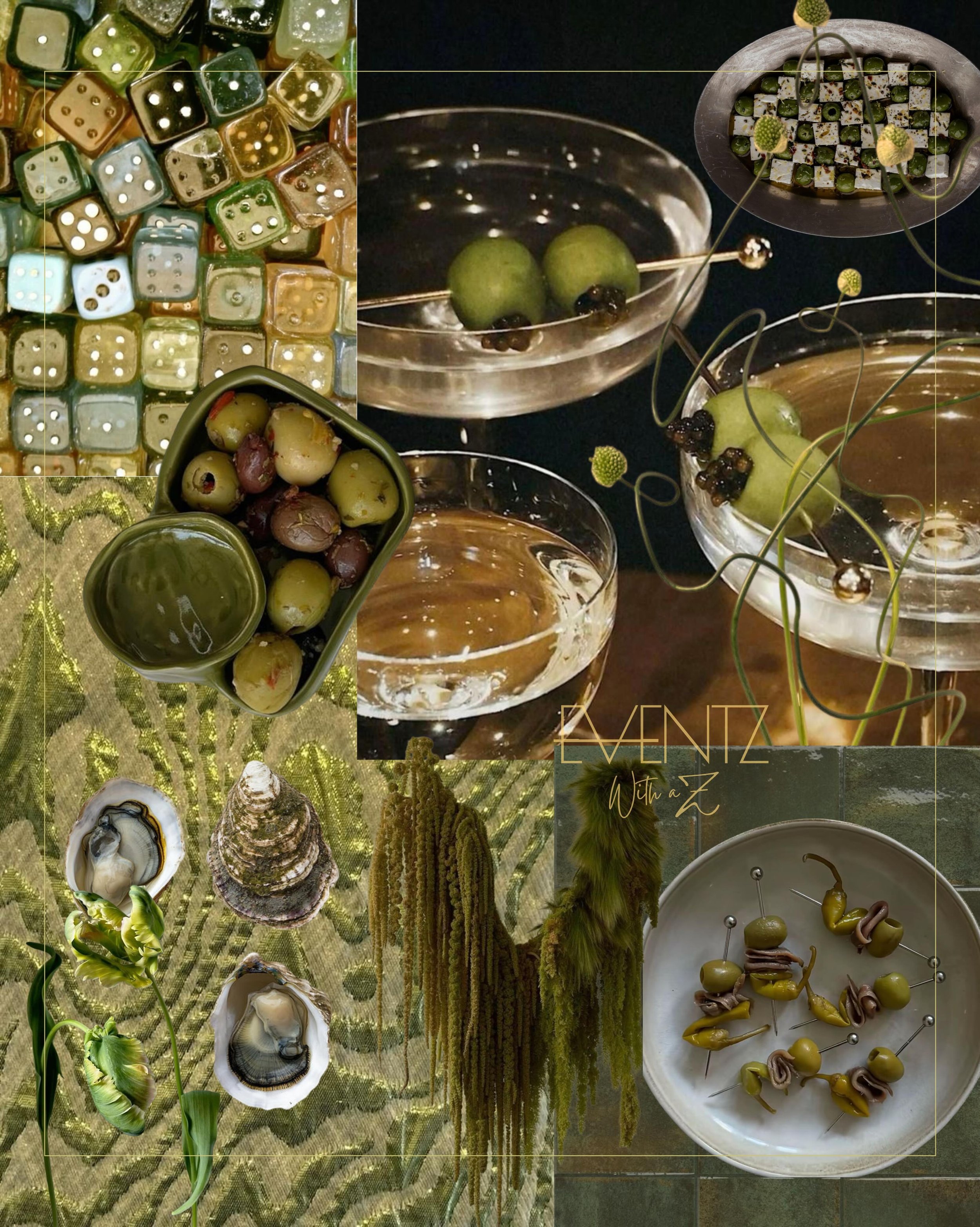 Olives, oysters &amp; a little bit of luck&hellip; &clubs;️🍸🫒

An evening designed for stories, strategy, and &ldquo;another please&rdquo; 🍸