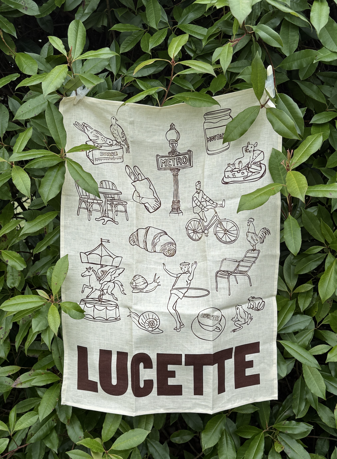 Lucette x Genevieve McConnell Tea Towel
