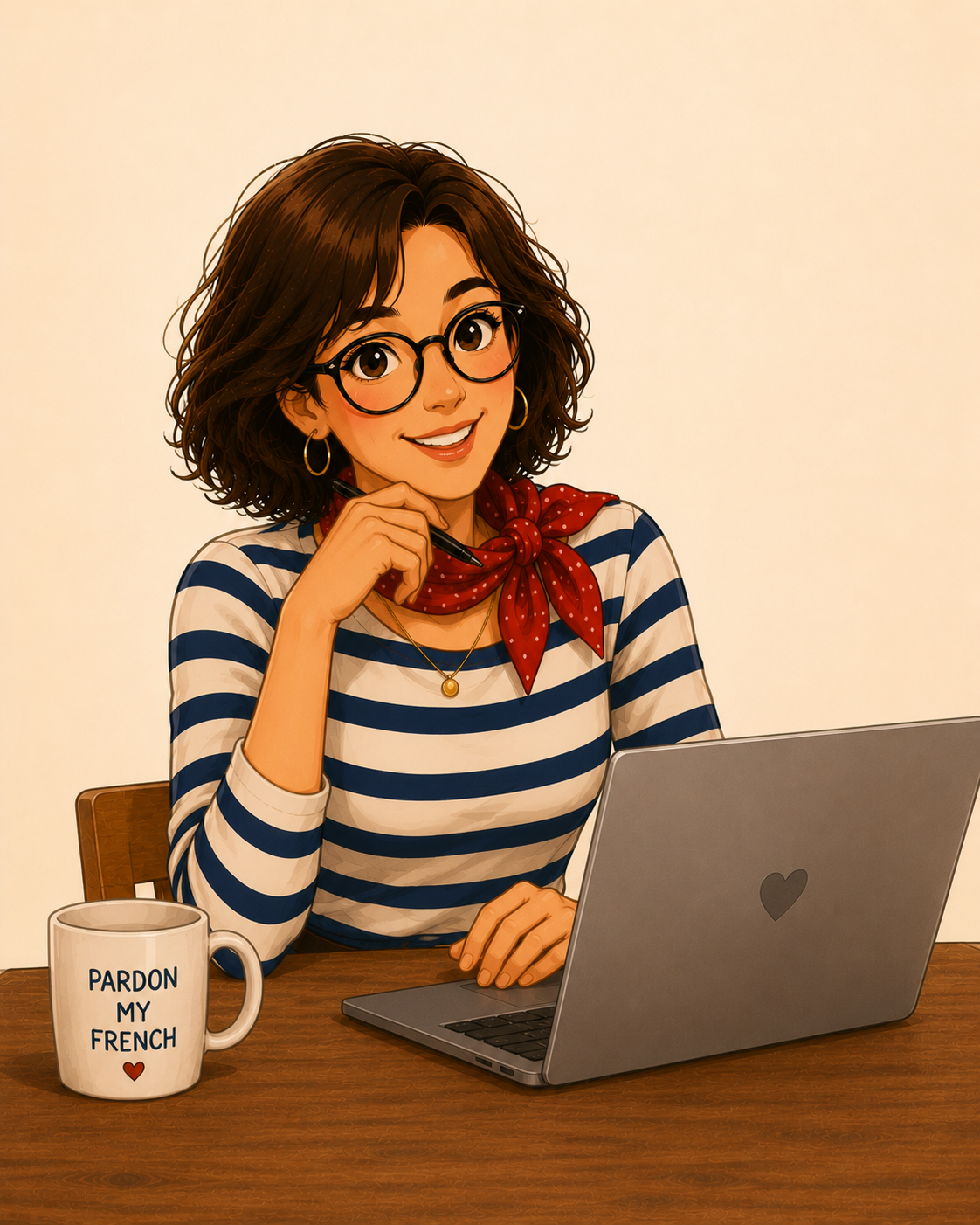 Learning French happens wherever you are — I teach live, one-on-one online lessons from Sydney, so you can join from home, school, or anywhere in between.