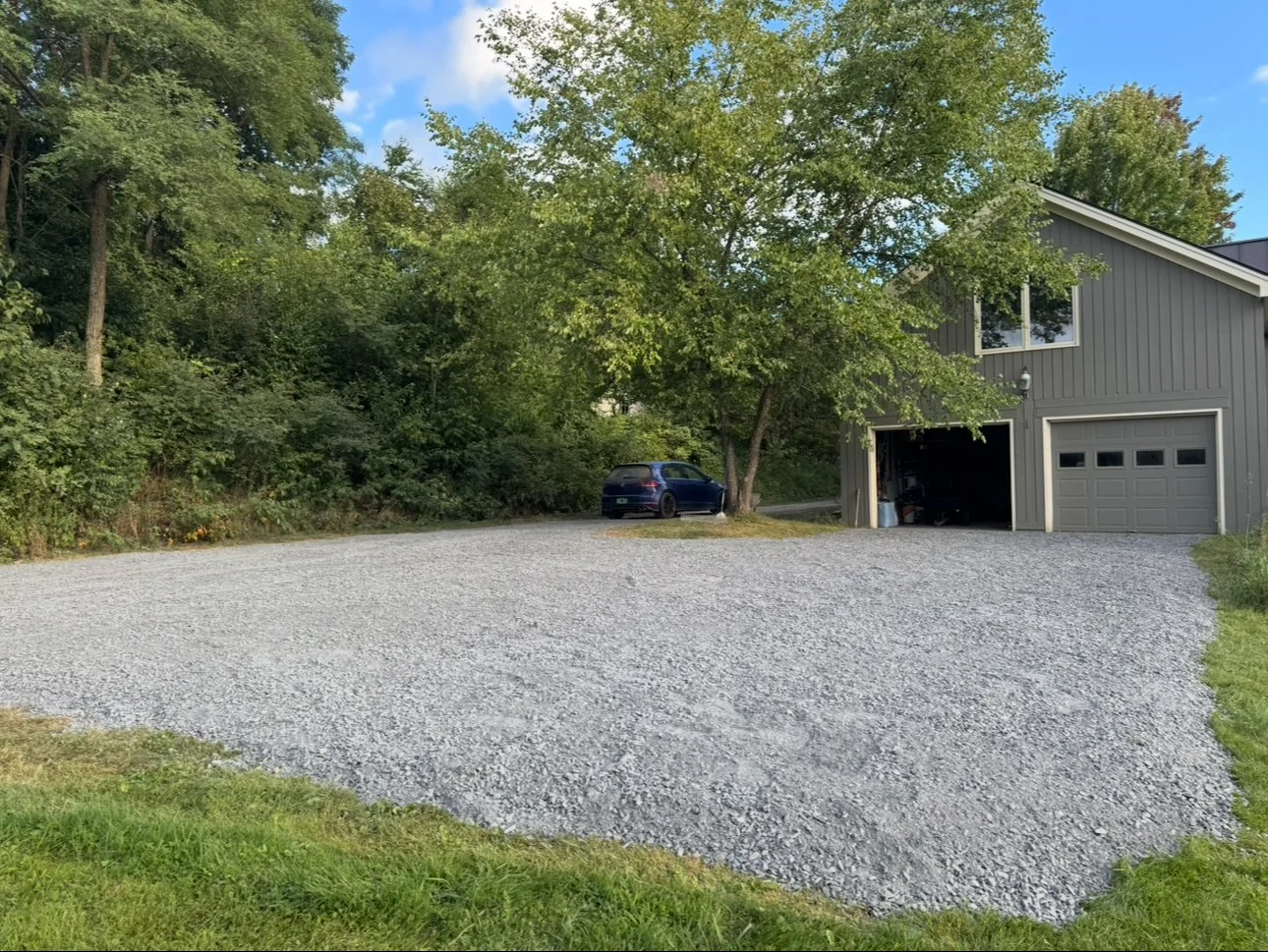 Gravel Driveway Installation and Final Grading