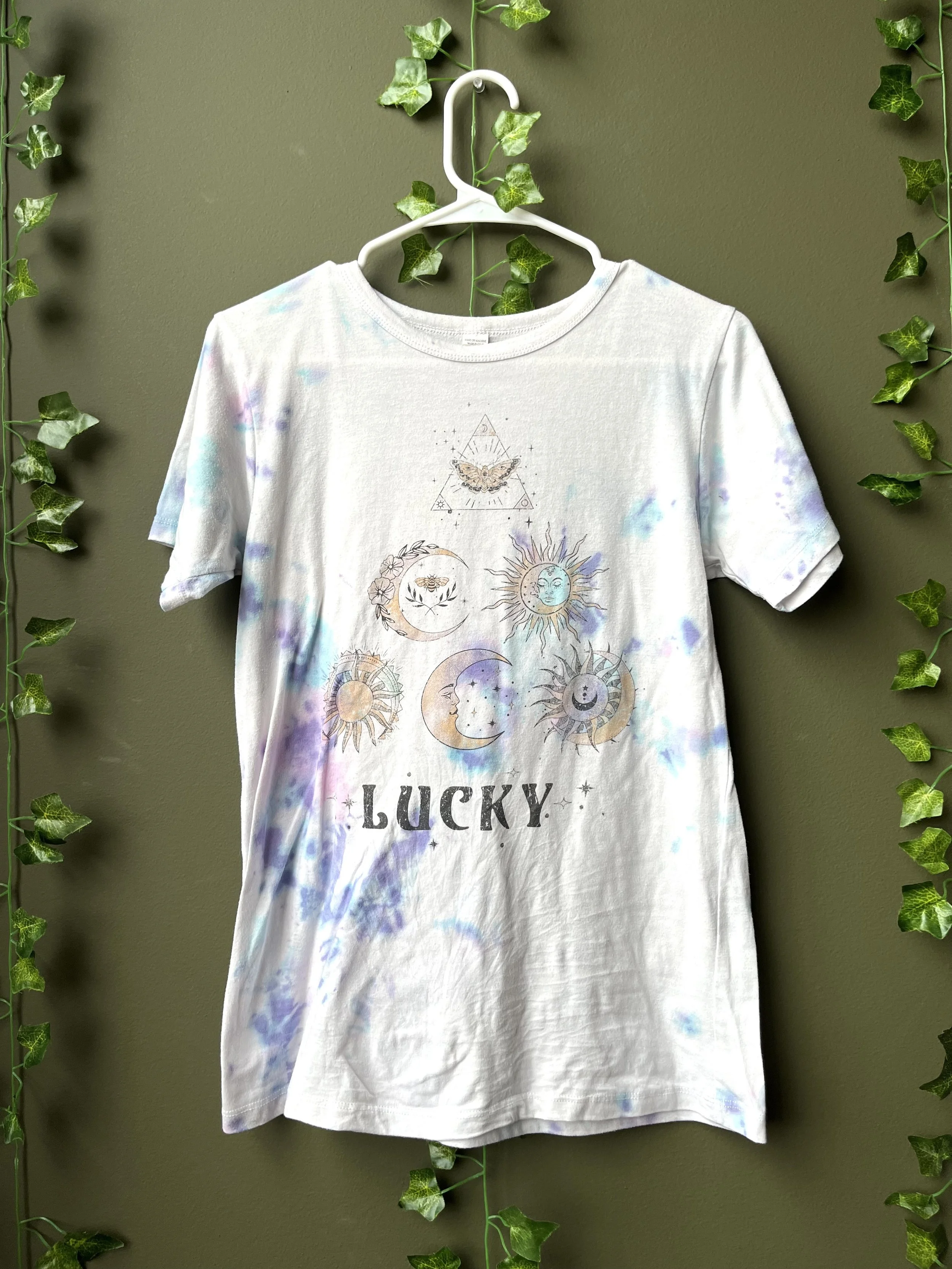 Celestial "Lucky" Hand Dyed T-Shirt