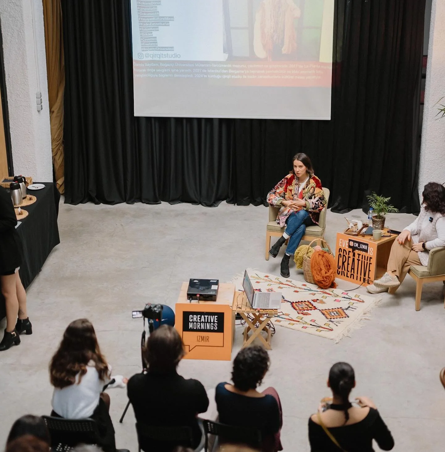 I&rsquo;m always fascinated by talking about weaving &mdash; stories of women. Each thread tells a story, not only of the hands that guided it, but of the life around it &mdash; the seasons, the rhythm of daily work, the quiet endurance of time.

Wea