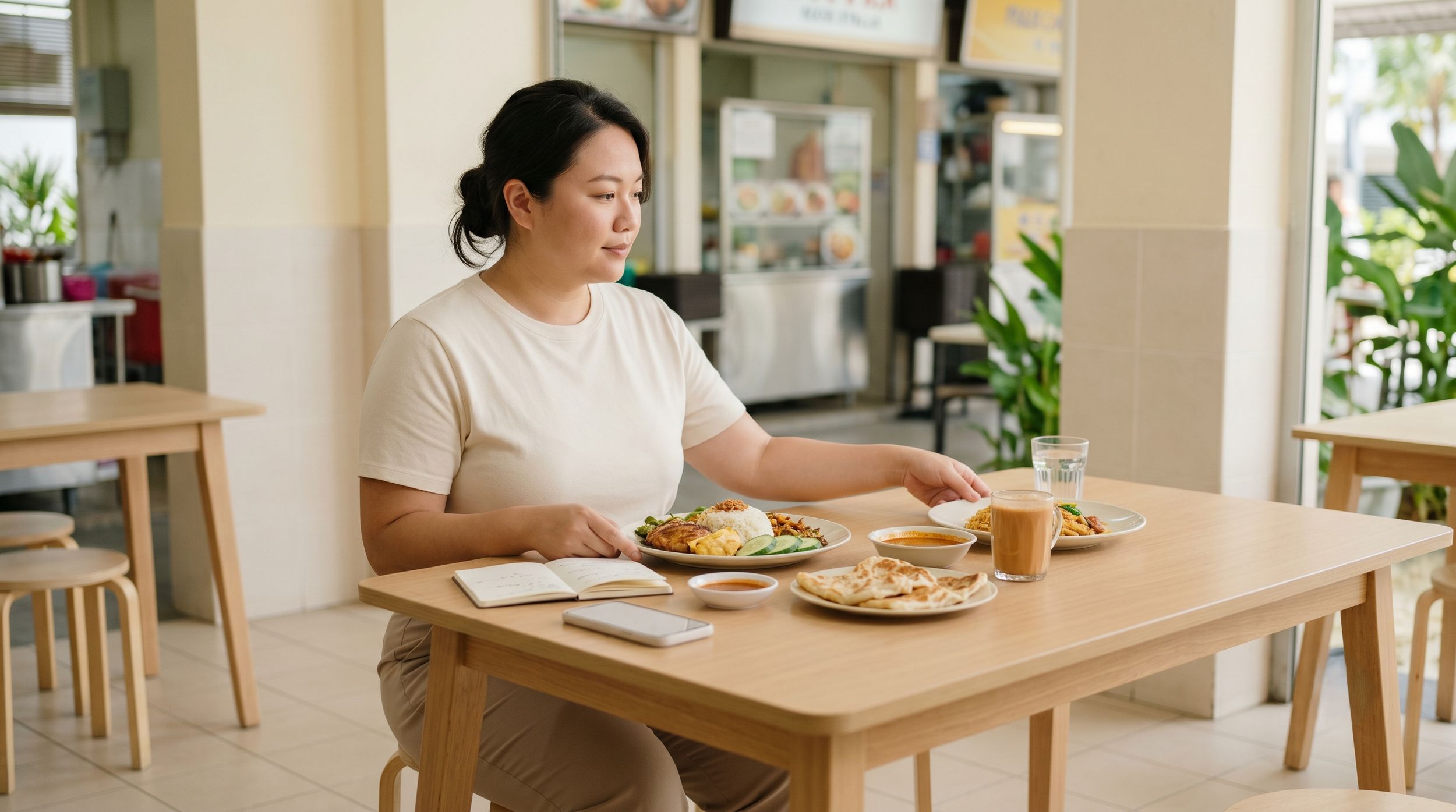 Dining Out in Malaysia: Navigating Mamak &amp; Hawker Food on Mounjaro