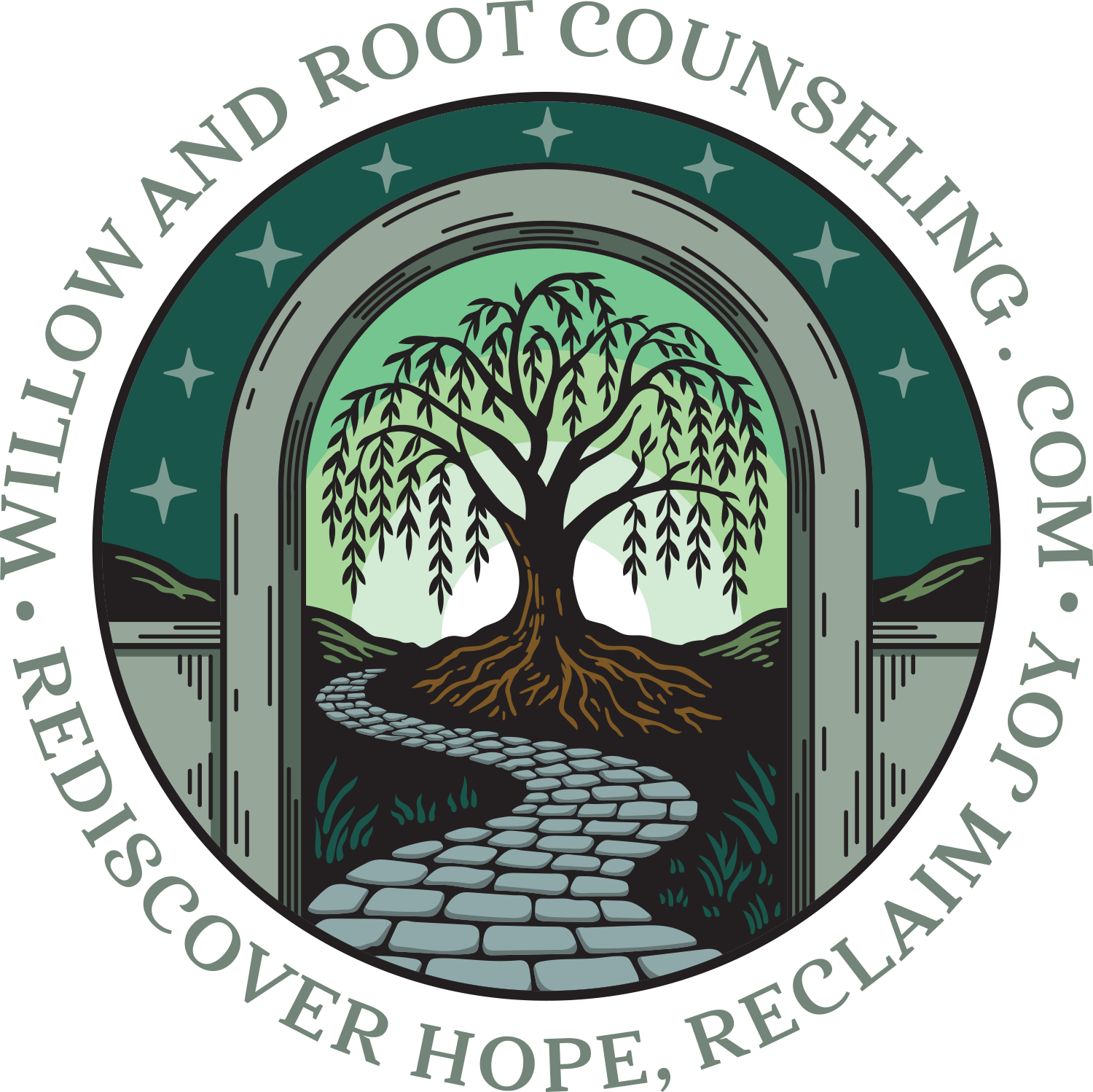 Willow and Root Counseling logo