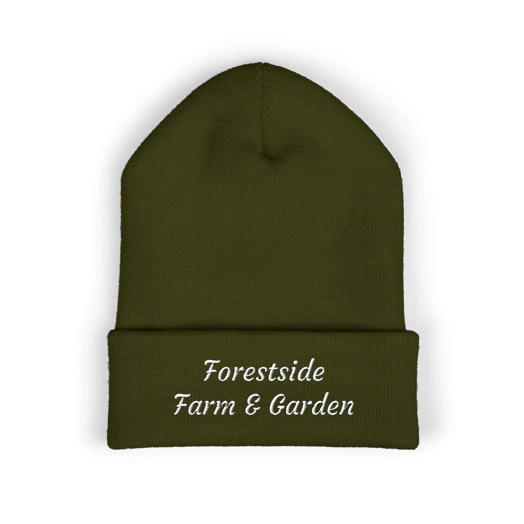 Forestside Farm & Garden Embroidered Cuffed Beanie