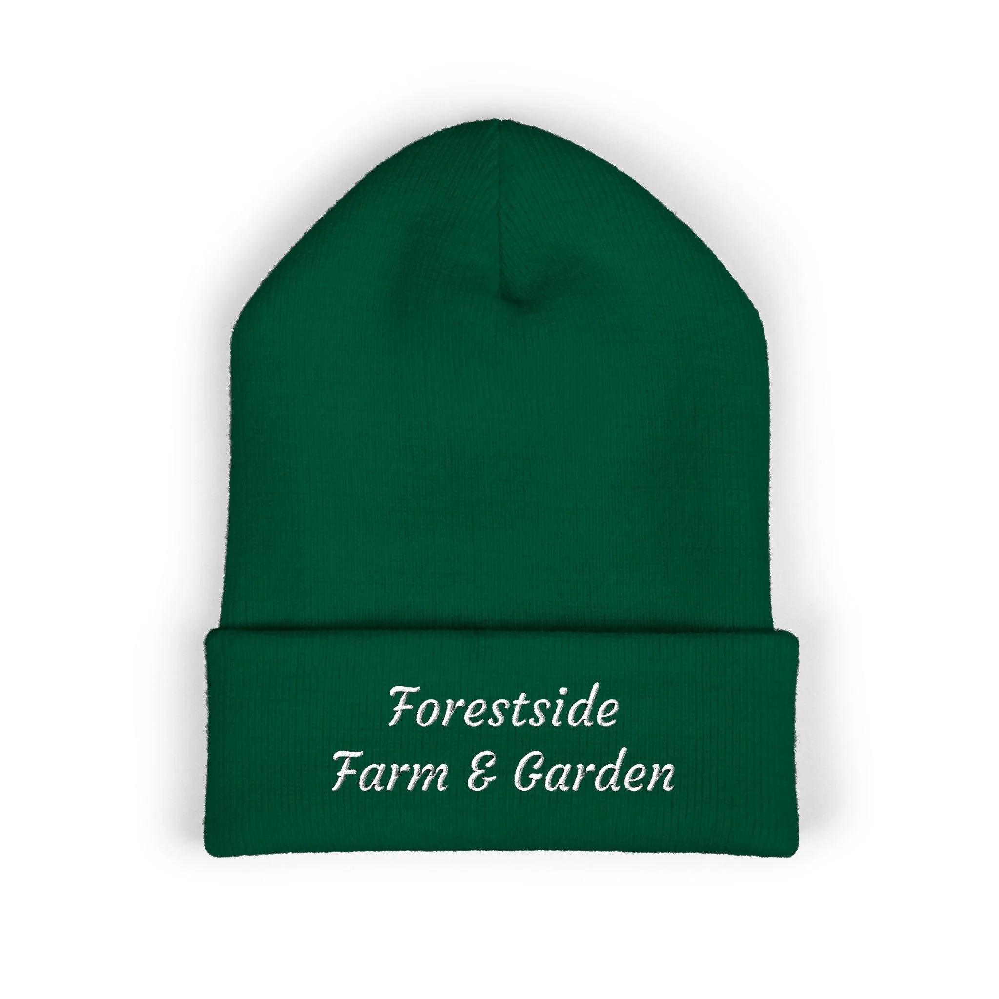 Forestside Farm & Garden Embroidered Cuffed Beanie
