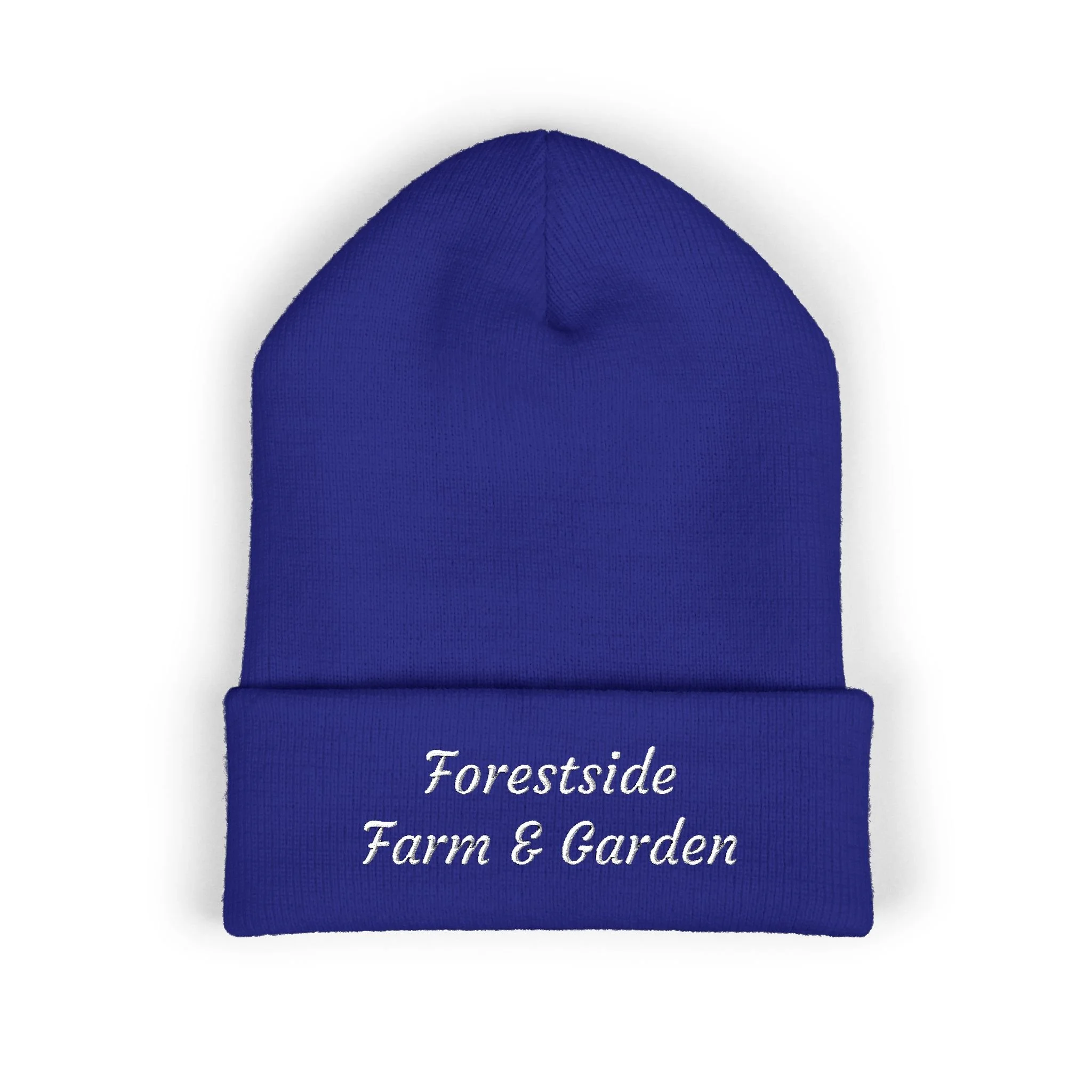 Forestside Farm & Garden Embroidered Cuffed Beanie