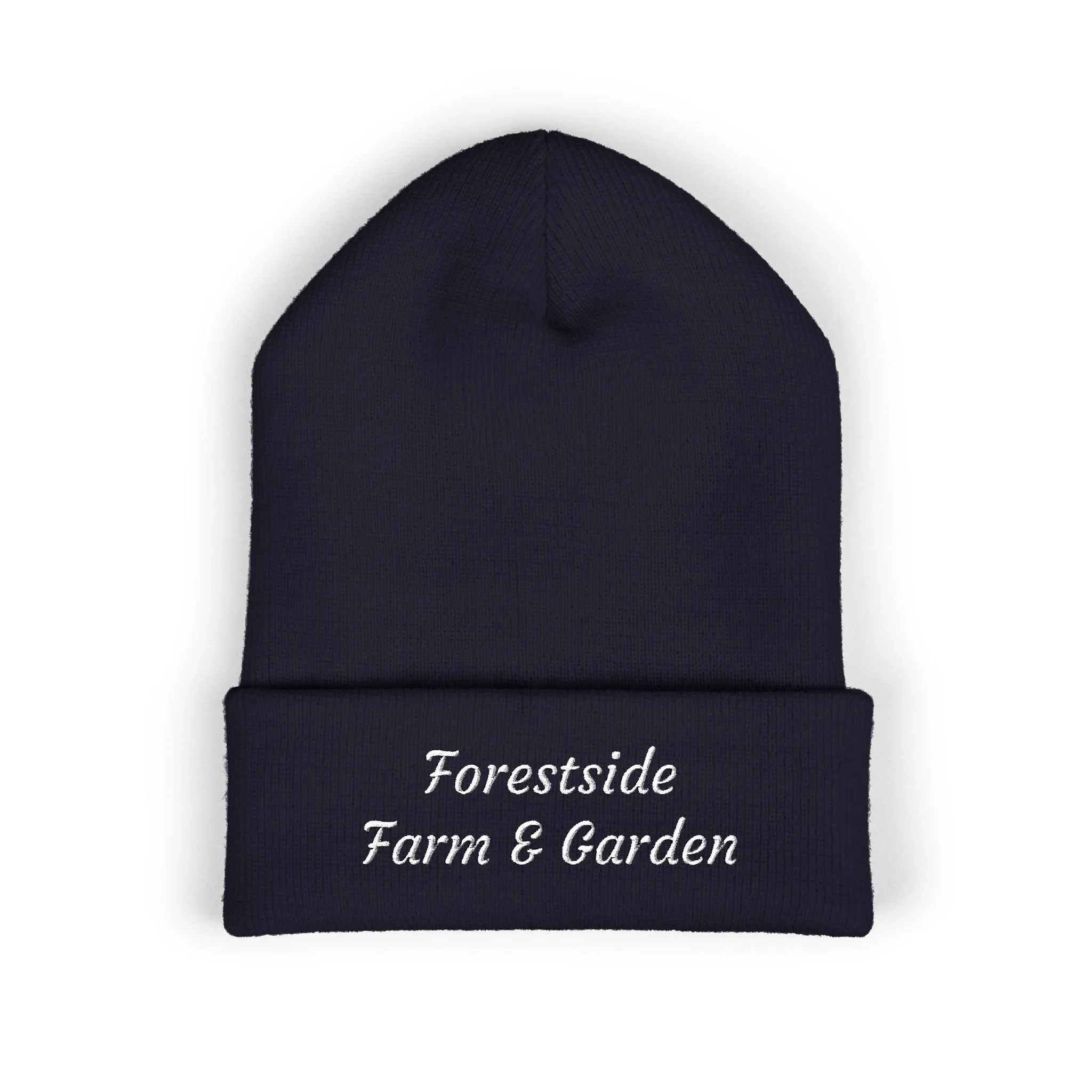 Forestside Farm & Garden Embroidered Cuffed Beanie