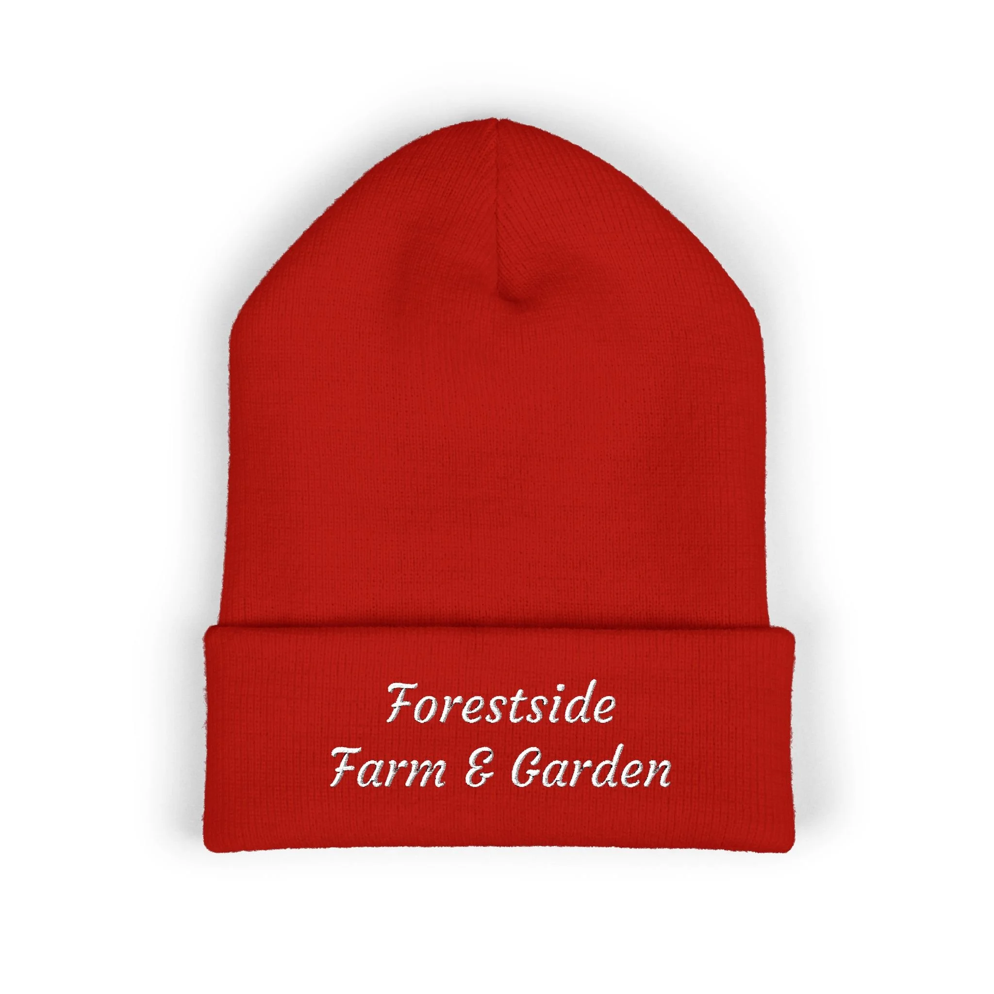 Forestside Farm & Garden Embroidered Cuffed Beanie