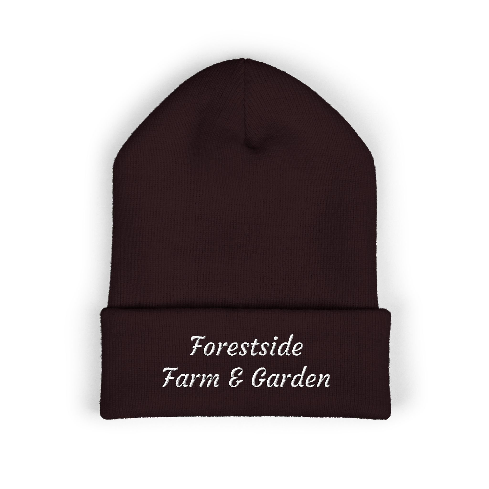 Forestside Farm & Garden Embroidered Cuffed Beanie