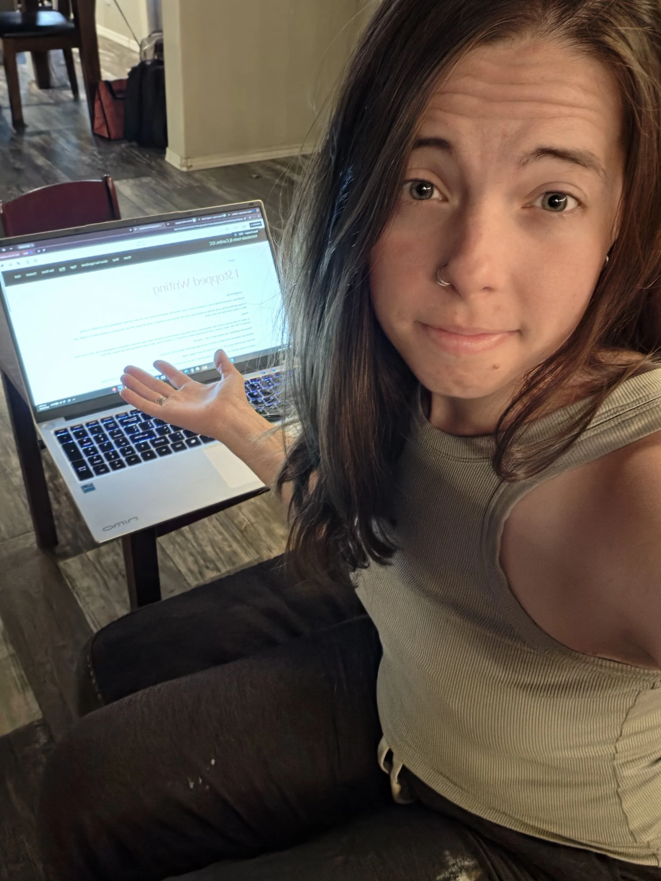 I Stopped Writing