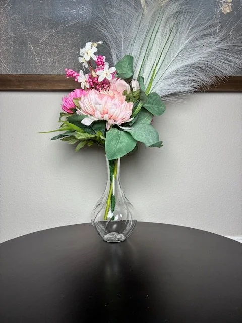 Clear Glass Vase