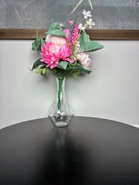 Pink Mum & Berry Bush