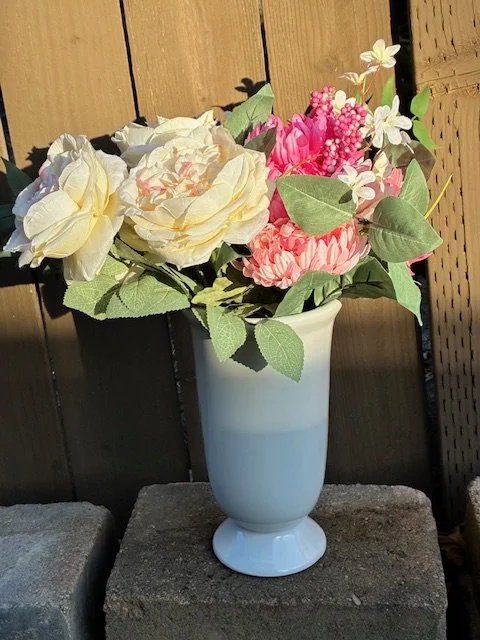 White and Pink Peony