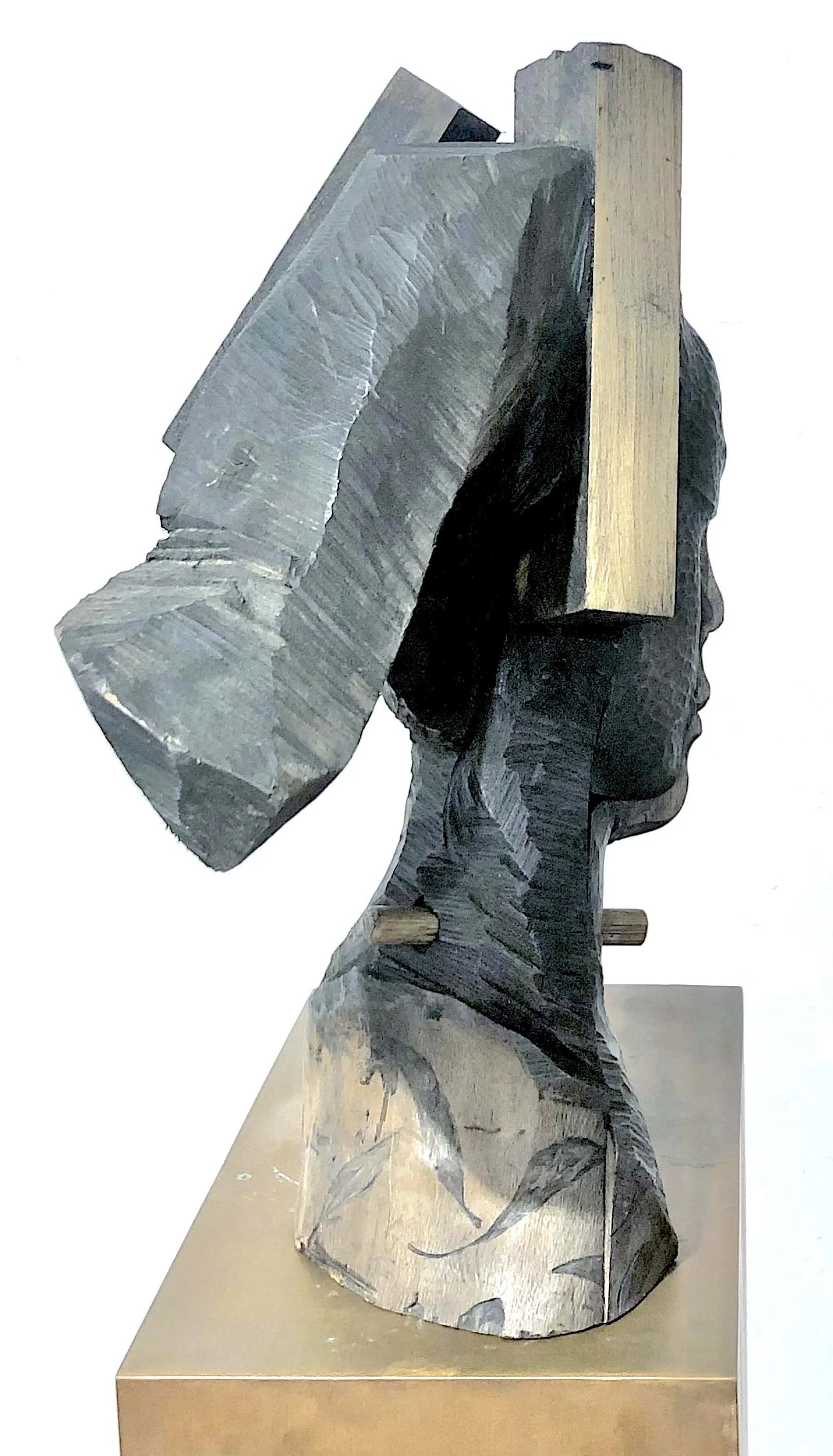 'JAPANESE', painted woodcarving, Melbourne 2023.