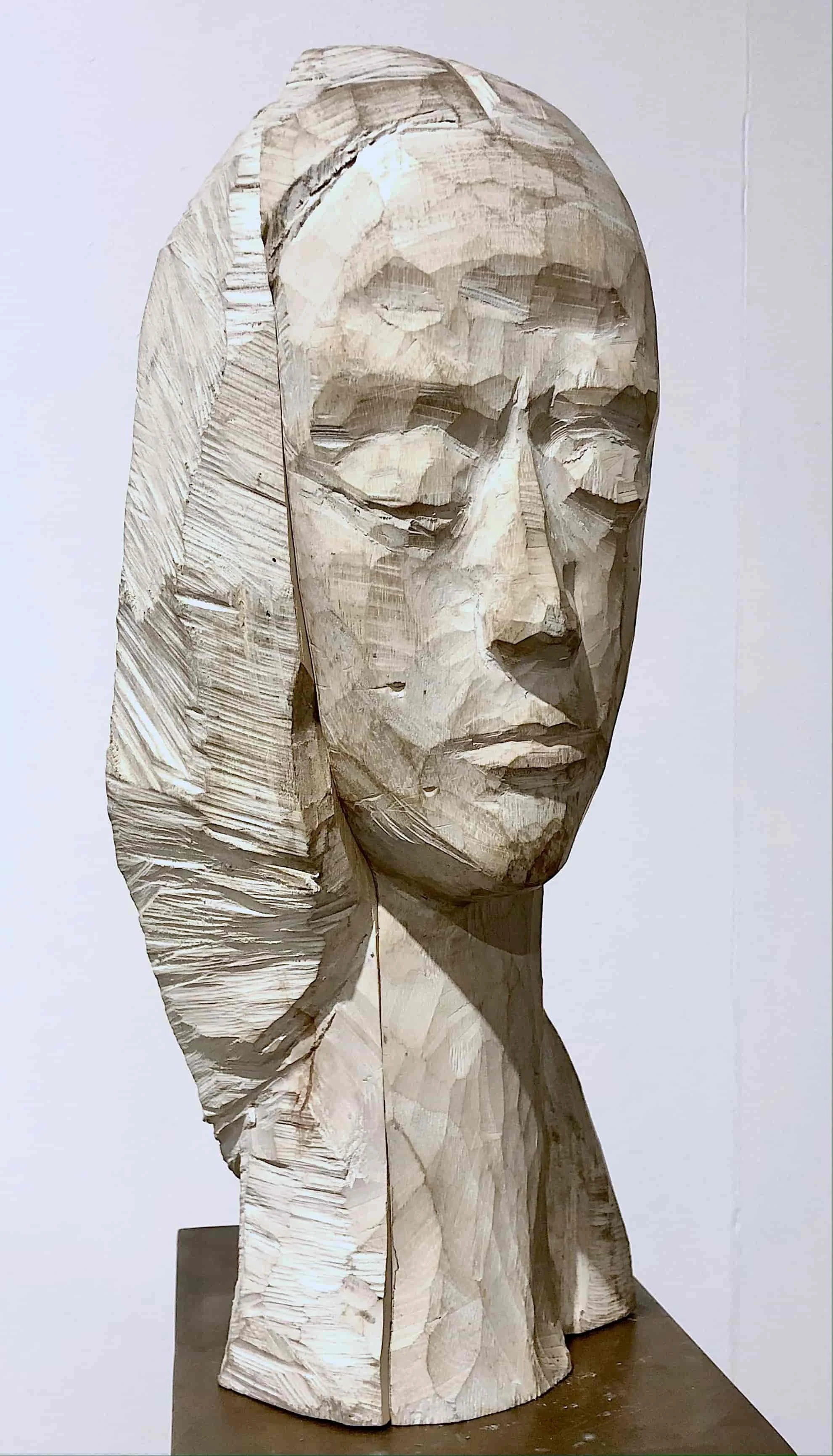 'BEAUTIFUL INSIDE AND OUT', painted woodcarving, Melbourne 2023.