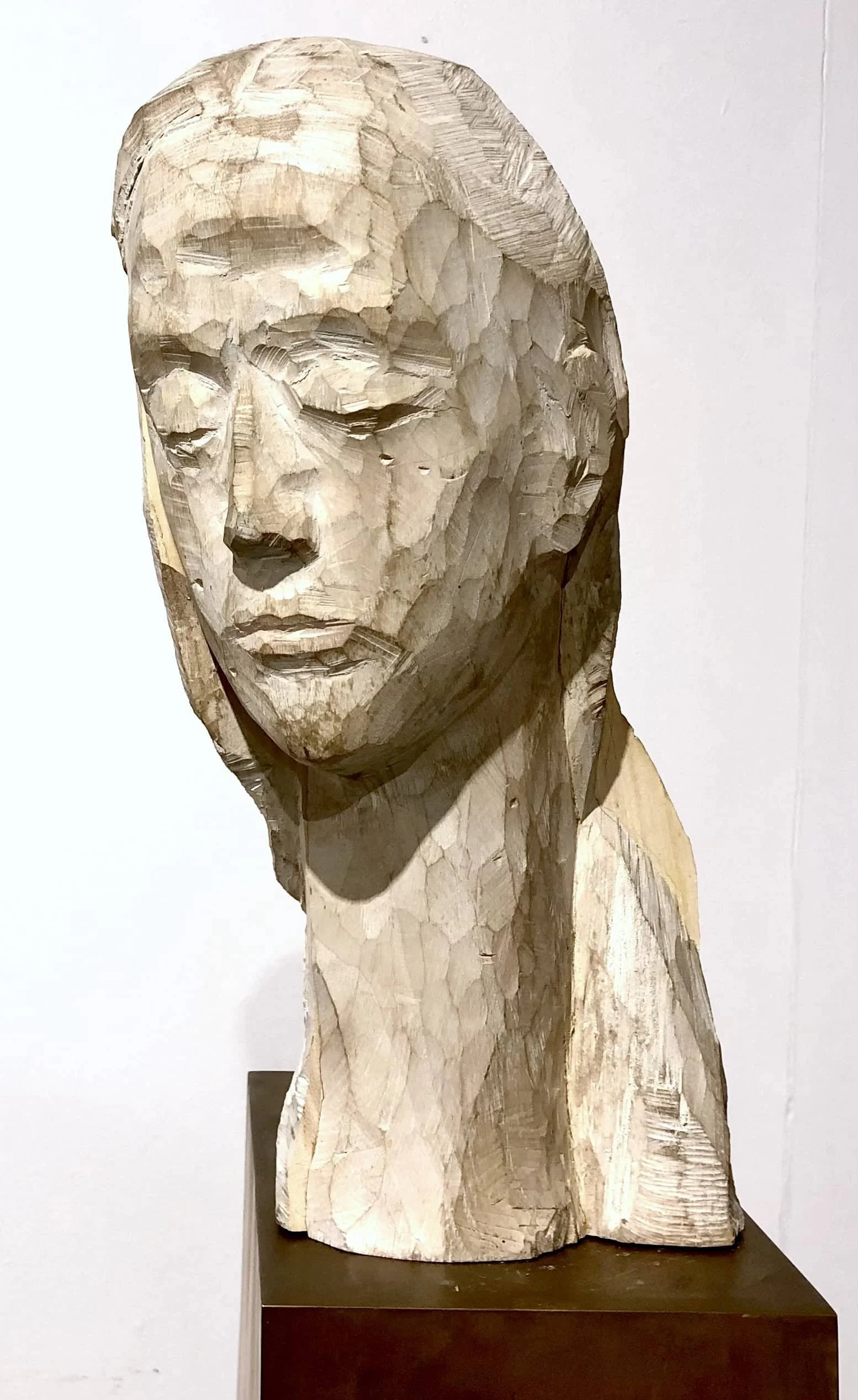 'BEAUTIFUL INSIDE AND OUT', painted woodcarving, Melbourne 2023.