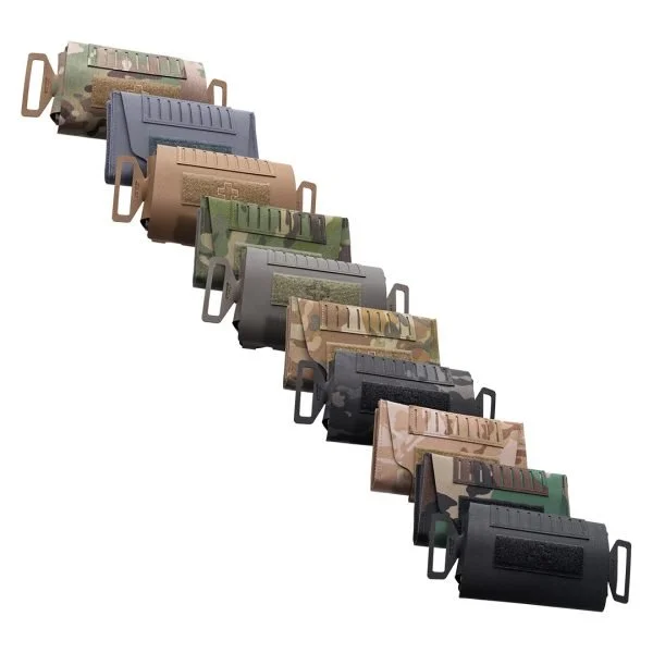 Blue Alpha Side Pull Medical Pouch