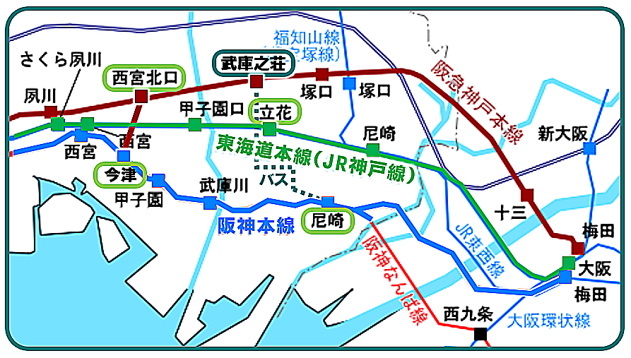 3線総合路線図