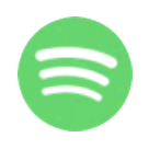 Green Spotify logo