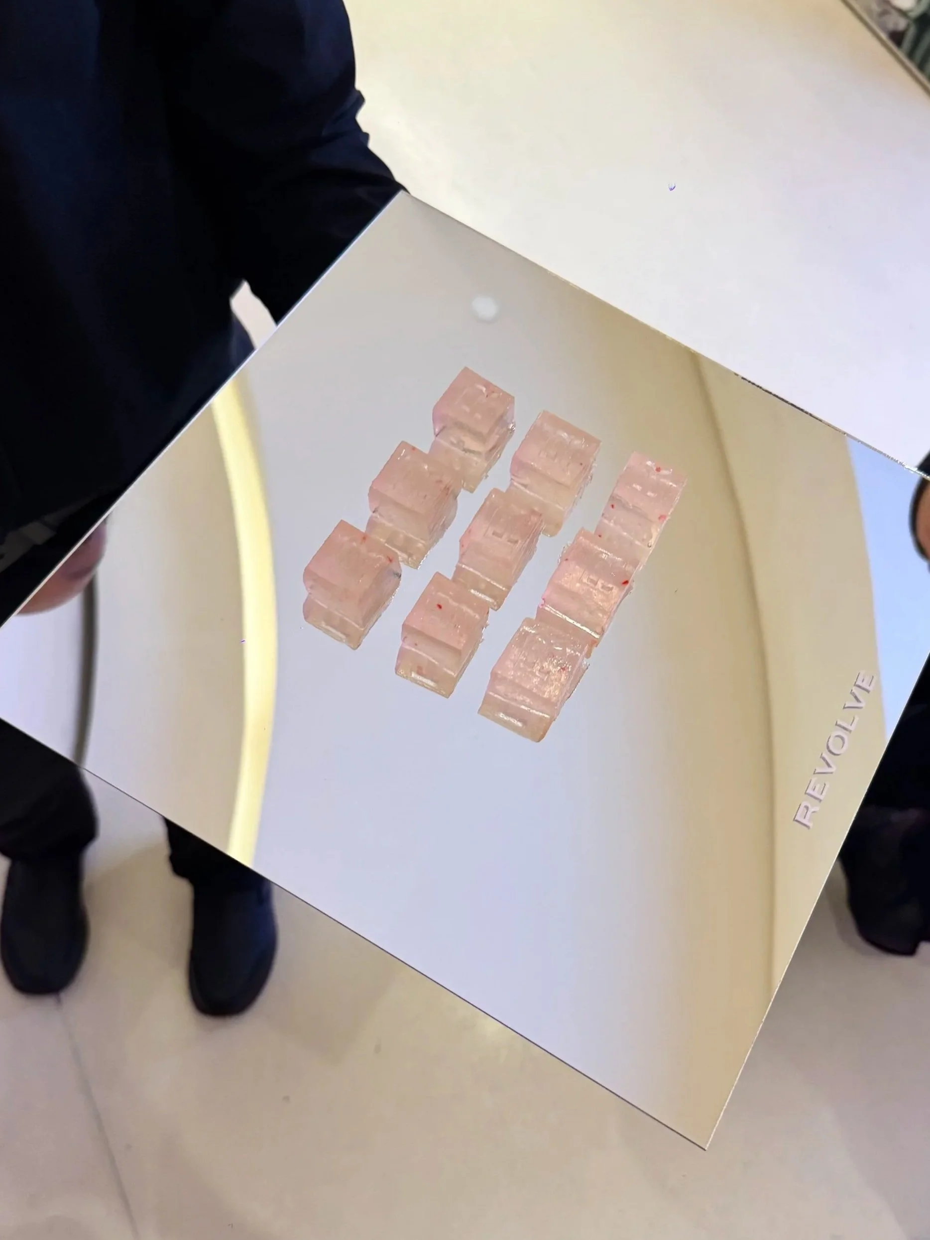 Custom branded Jell-O shots.