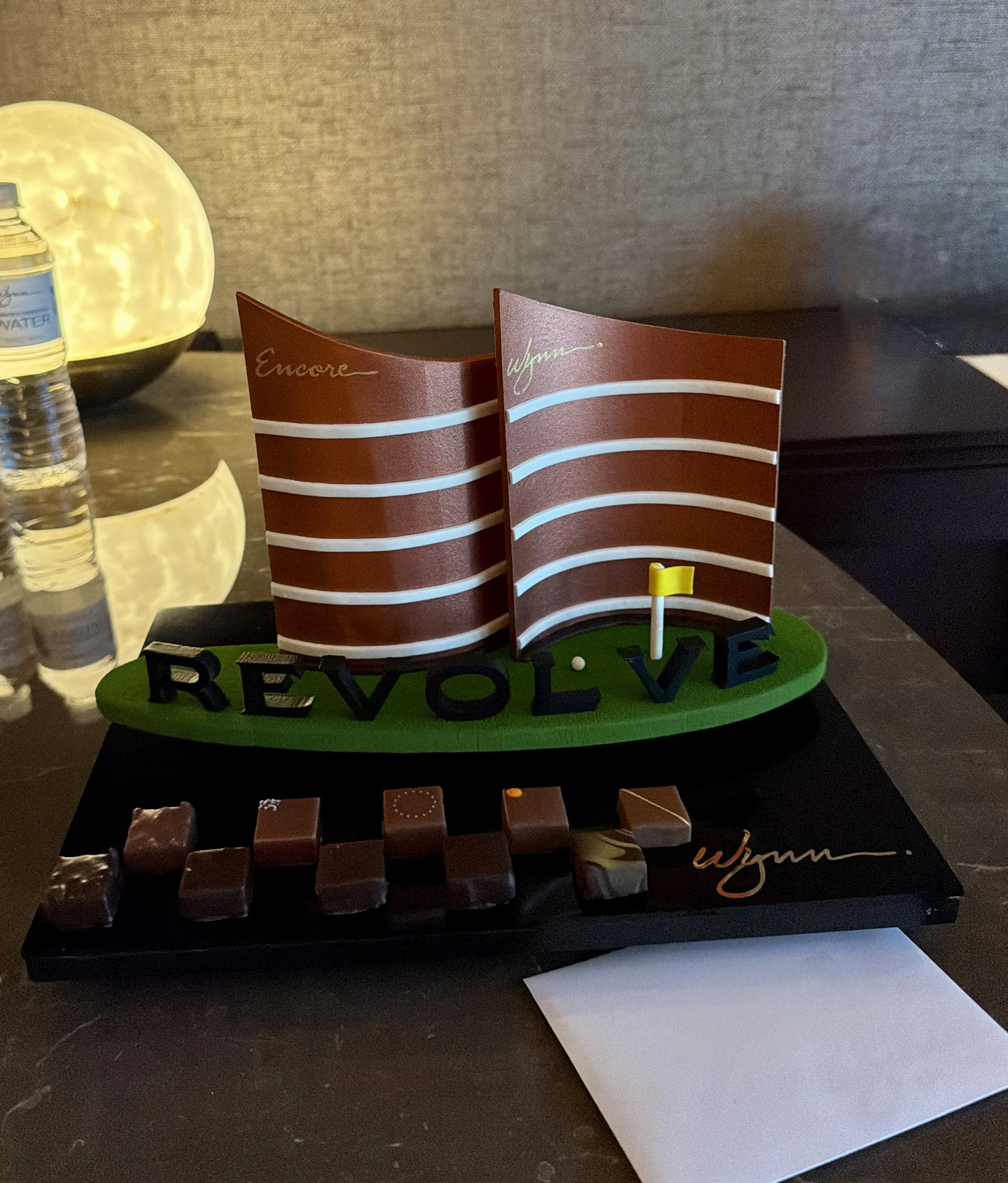 Guests received complimentary chocolates upon checking into their rooms.