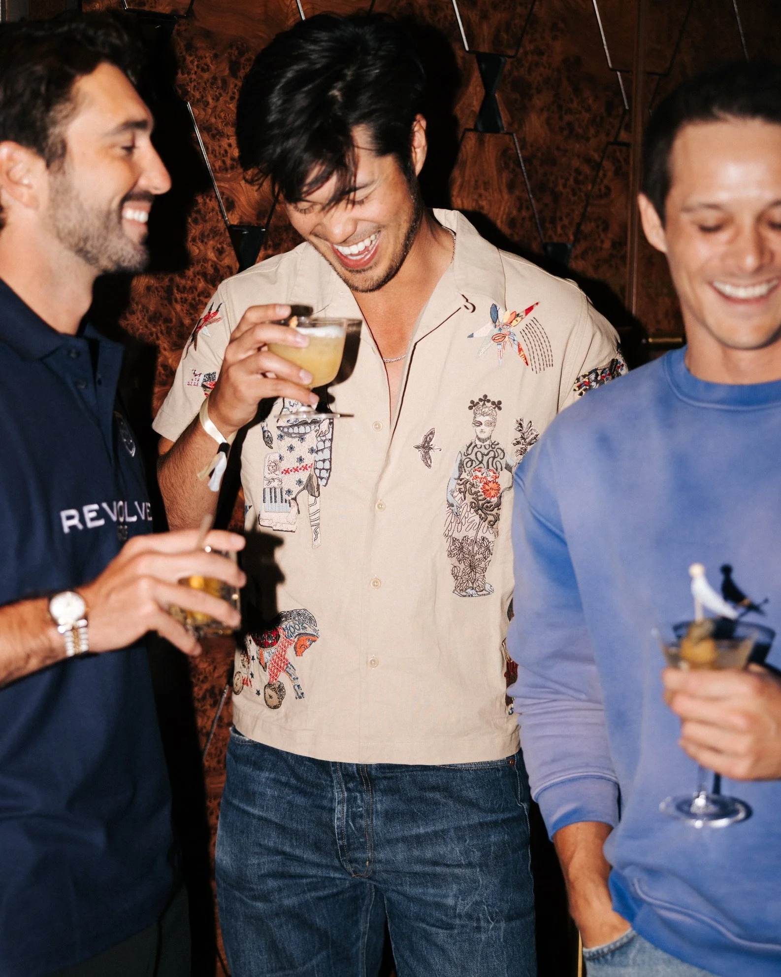 Joey Graziadei, Ross Butler, and Timothy Granaderos.