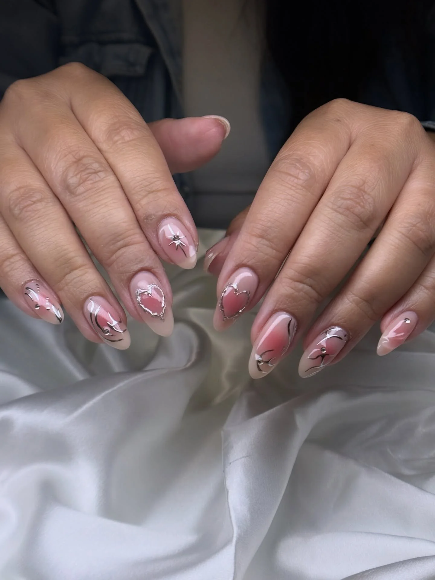 ‧₊˚ ⏾. &sdot; more y2k saurr cute 💗✨
Ib: Pinterest
⋆
⋆
DM to book or link in bio! 
⋆
⋆
#nails #nailartist #nailart #nailsofinstagram #apresgelx #ocnails #orangecounty #ocfoodie #lafoodie #japanesenail  #frenchnails #springnails #nailtutorial #struct