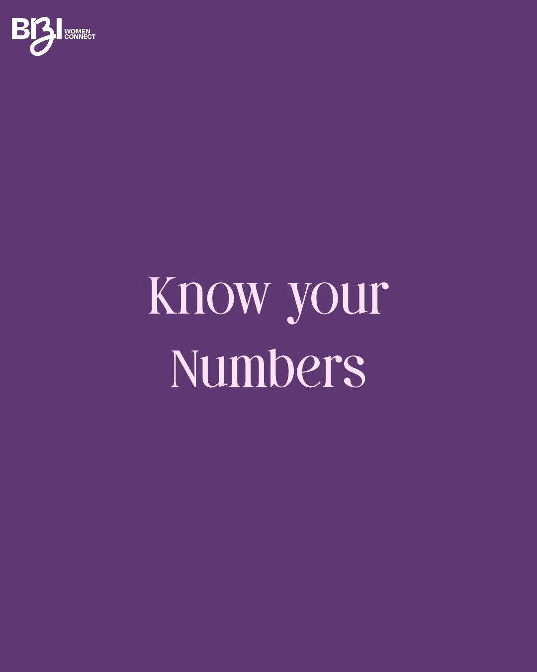 💗 Why Knowing Your Numbers Matters 💗

You don't need to be an accountant to run a successful business.

But you do need to know your numbers.

Knowing what's coming in, what's going out, and where your money is going helps you make better decisions