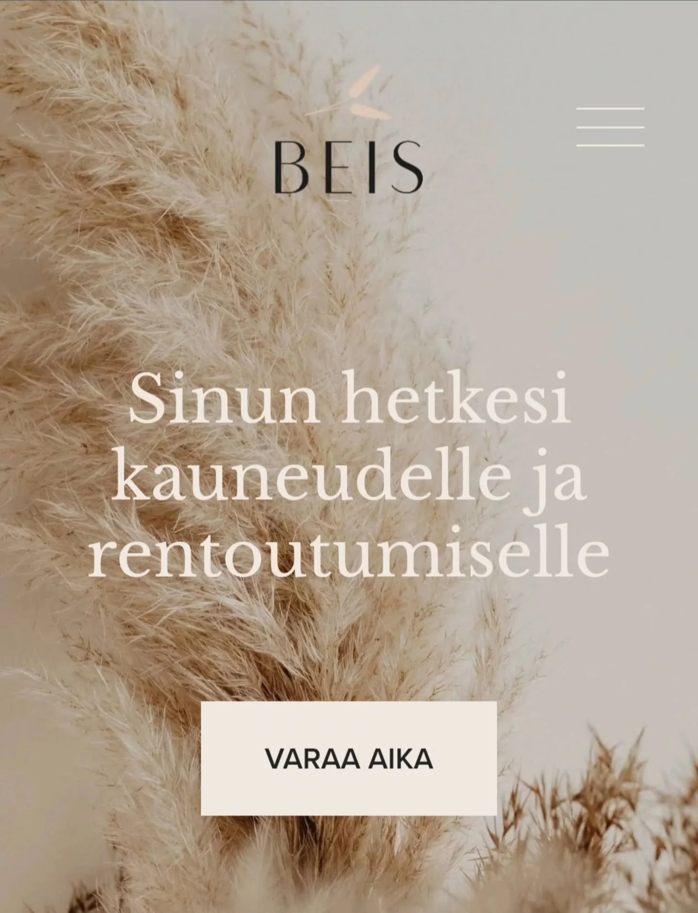 Nyt meid&auml;n uudet nettisivut (www.beis.fi) on julkaistu 😍 K&auml;yk&auml;&auml; kurkkaamassa ja kertokaa mit&auml; mielt&auml; te ootte 🥰 Meid&auml;n mielest&auml; sivuista tuli aivan meid&auml;n n&auml;k&ouml;iset ja ollaan niihin tosi tyytyv&