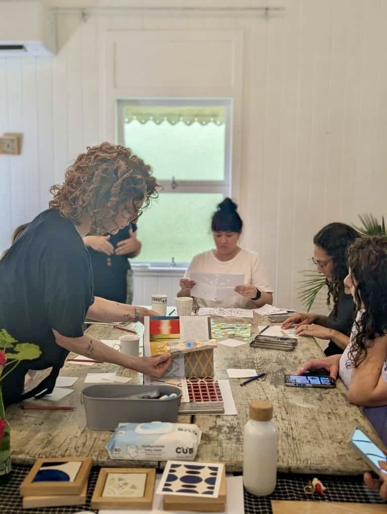 Paint, Carve, and Pattern: A Tile Workshop