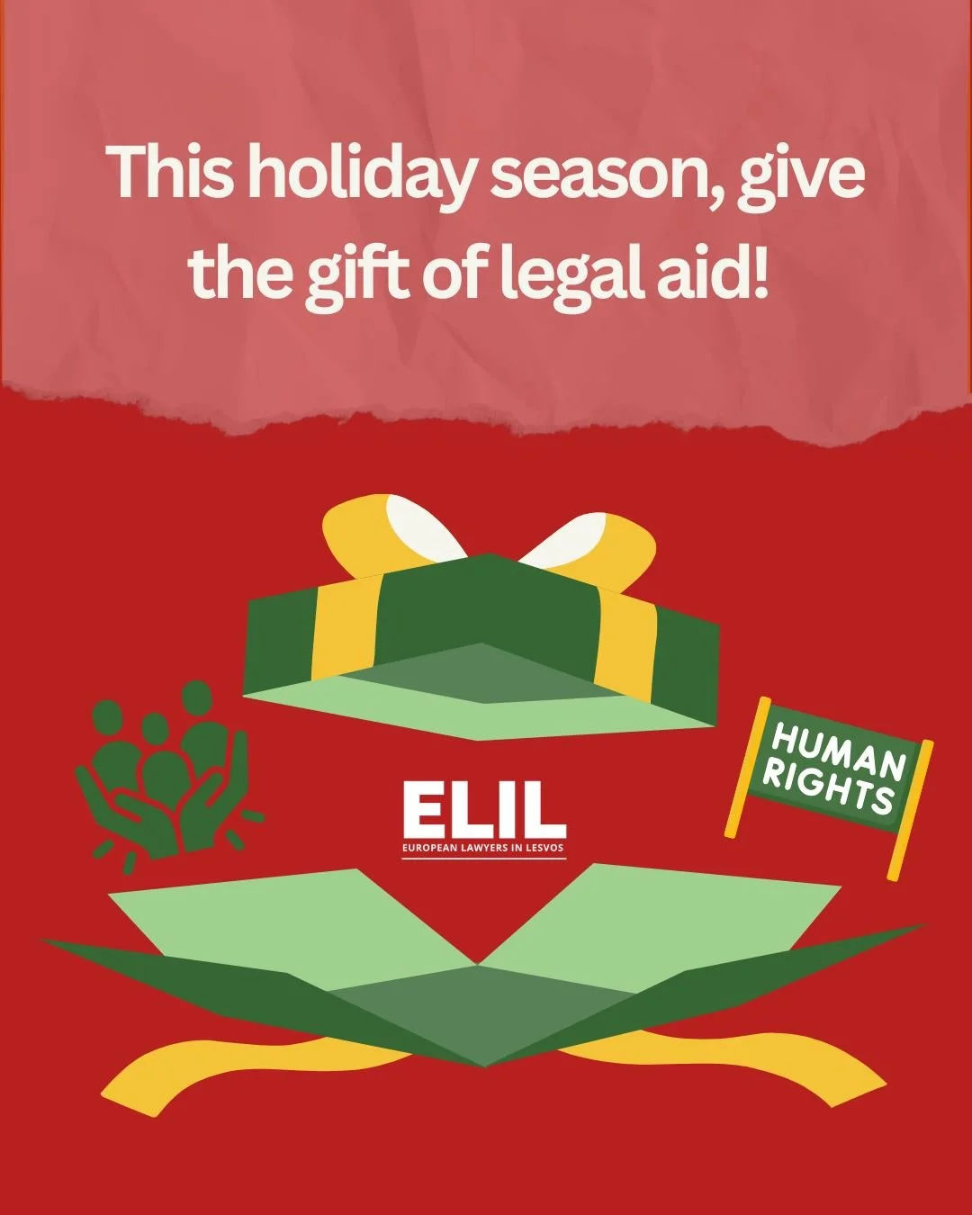✨ Still searching for a meaningful gift this holiday season?

This year, ELIL has launched brand-new donation vouchers, so you can give a gift that truly makes a difference. Your donation helps provide vital legal aid to asylum seekers in Poland and 