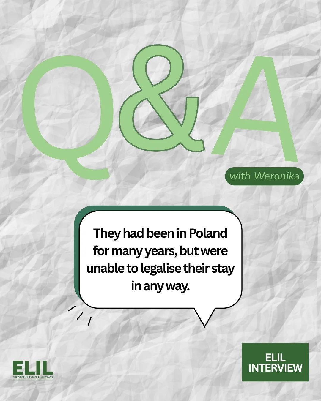 For years, many Chechen families in Poland have lived in legal limbo &mdash; raising children, building lives, but without secure status.

We spoke to our lawyer Weronika about the long and complex work of helping families regularise their stay on hu