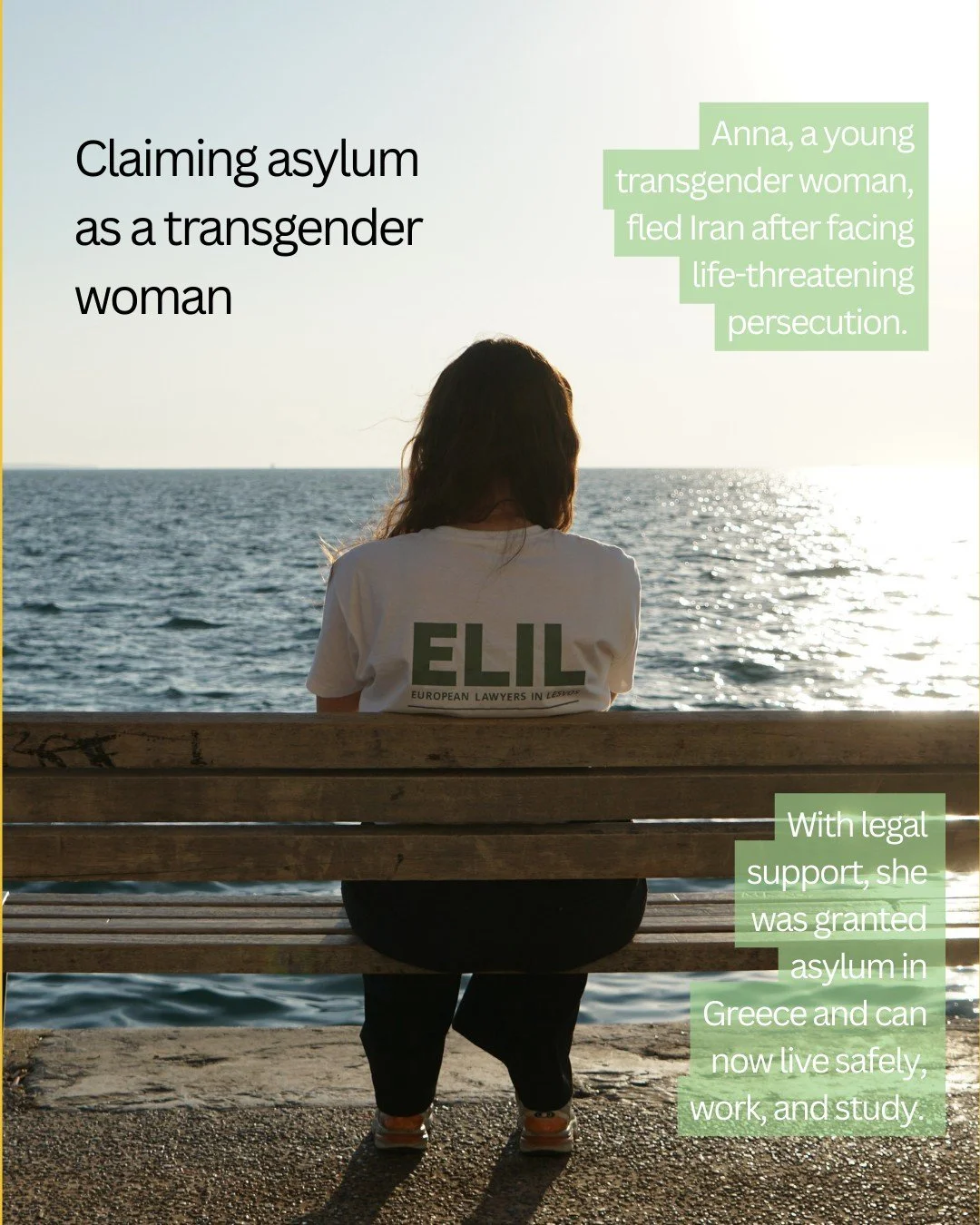 ✨ On Transgender Day of Visibility, we honor stories of courage and resilience. ✨
Anna, a transgender woman, fled persecution in her home country and survived unimaginable hardships to seek safety in Europe. Today, she is recognized as a refugee in G