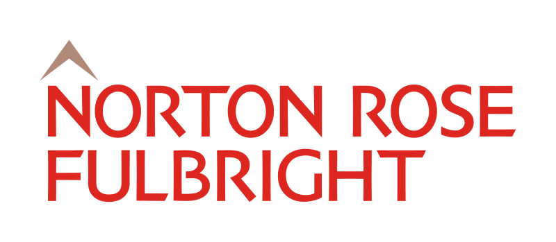 Norton Rose Fulbright logo with a stylized mountain symbol above the company name in red text.