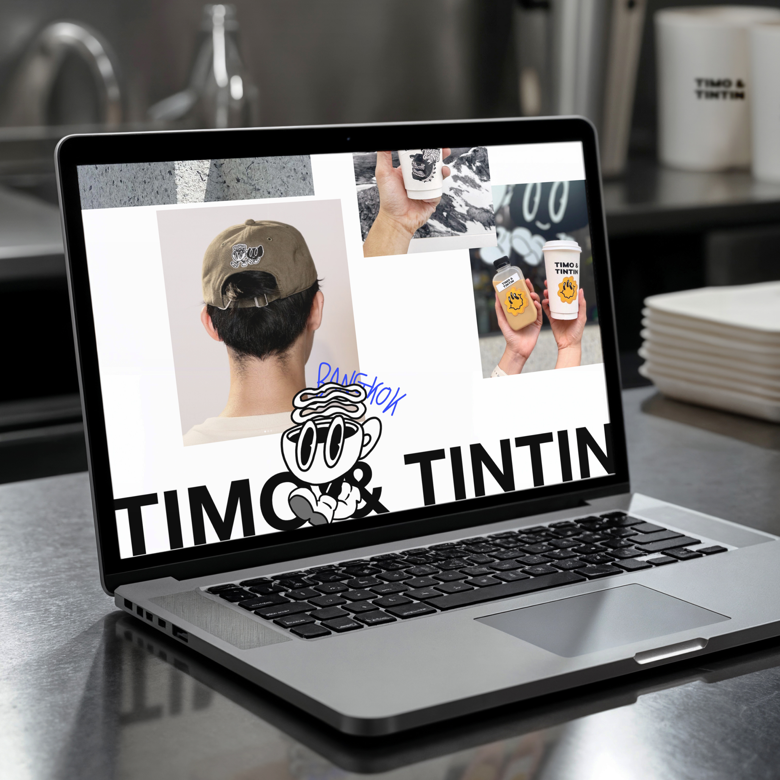 Timo and Tintin Website