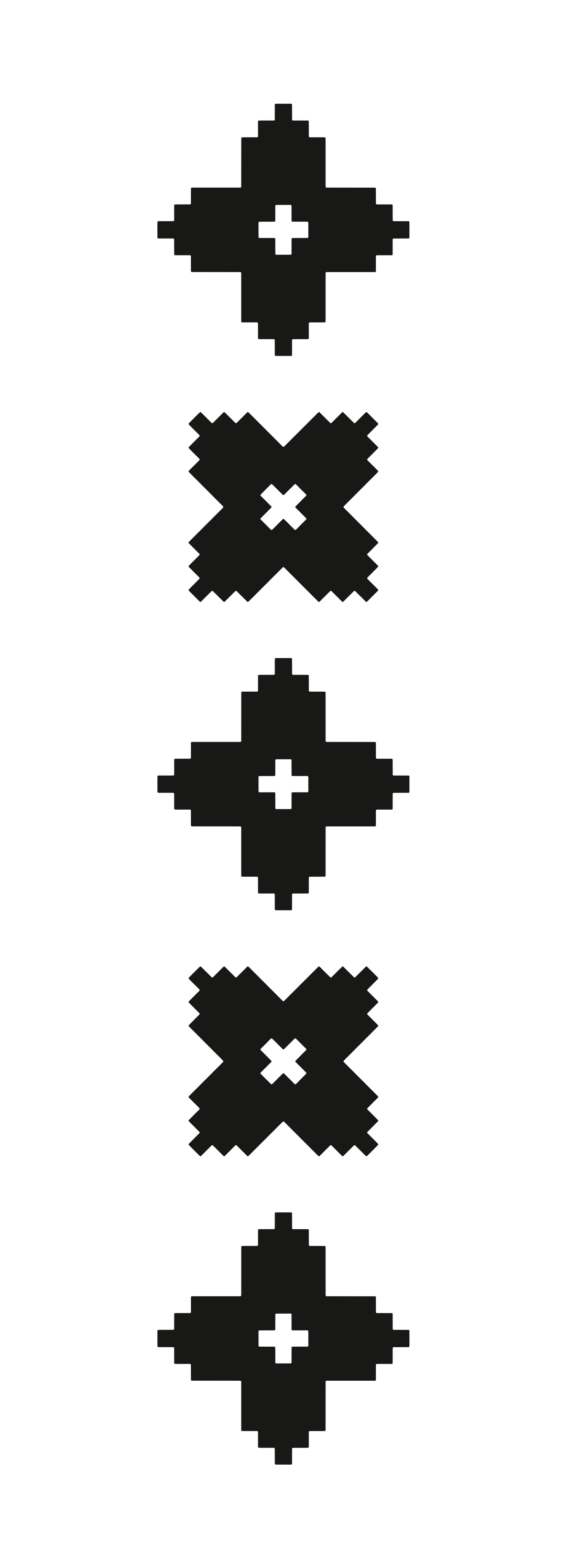 AO Ceramics floral icons