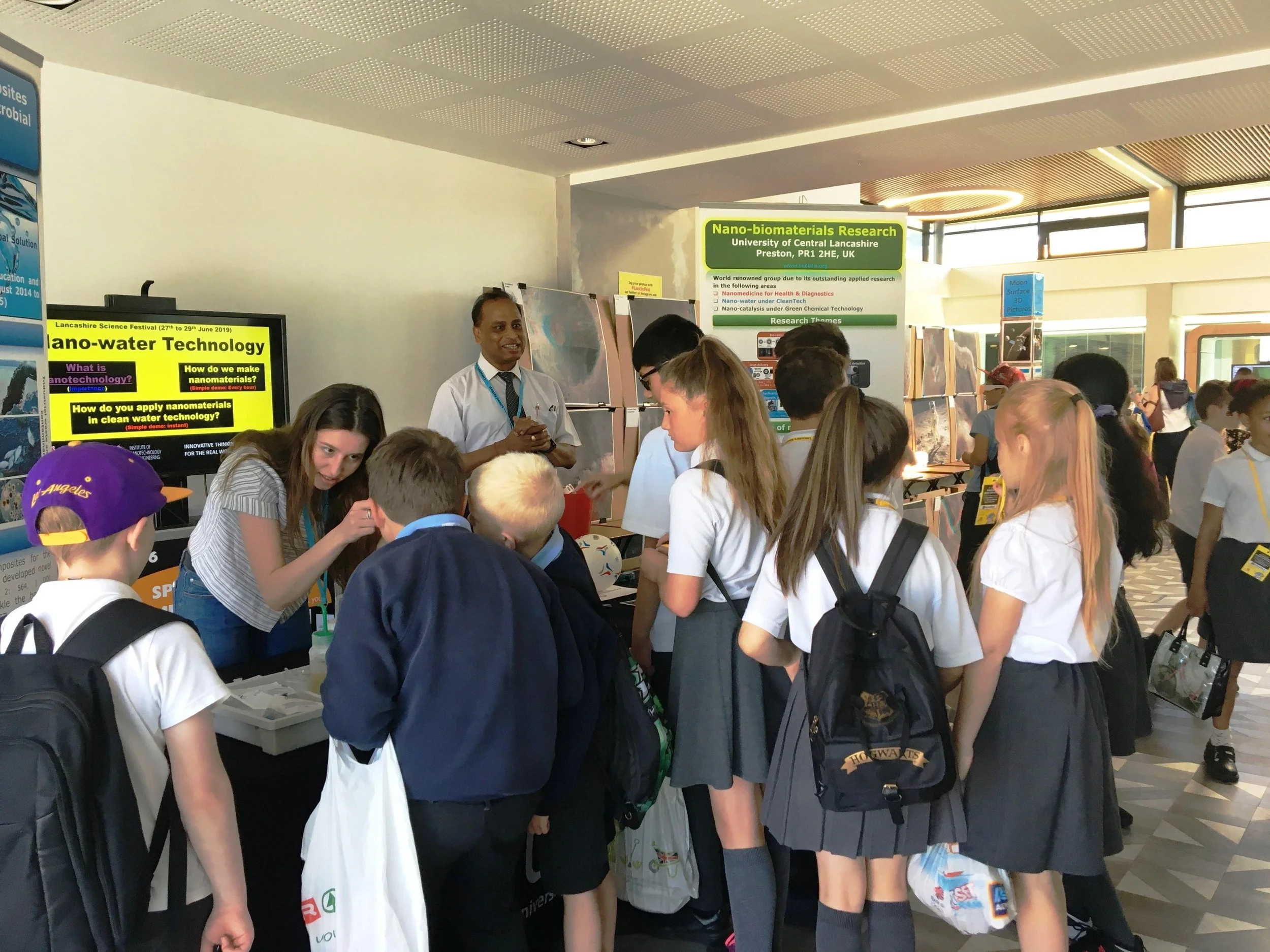 Inspiring the Next Generation of Scientists: NanoSen at the Lancashire Science Festival