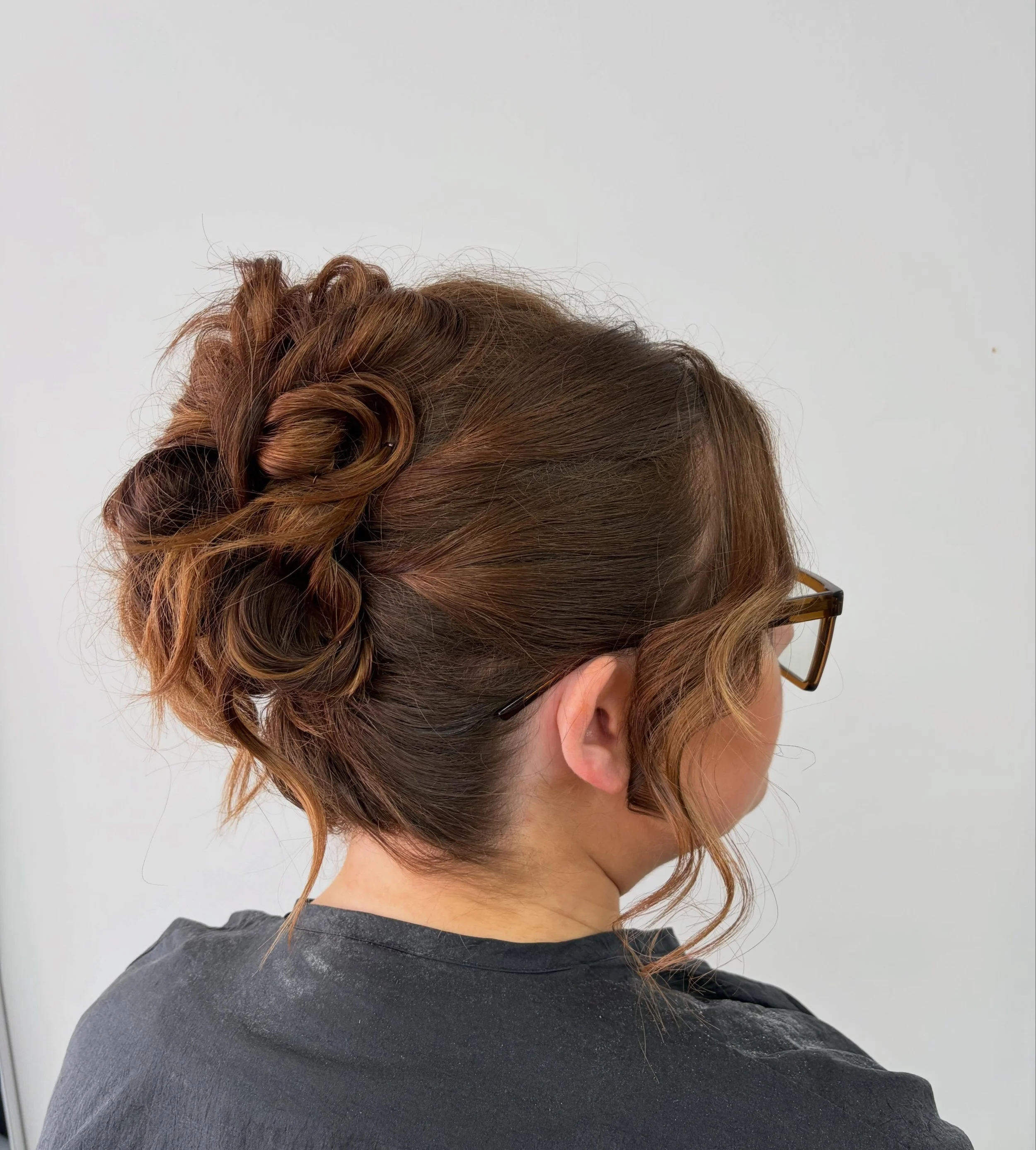 Elegant ✨

Soft texture, effortless movement, and a perfectly undone updo 🤎
The kind of style that looks beautiful for special occasion! 

#updostyle #hairinspo #eleganthair #bridalhair