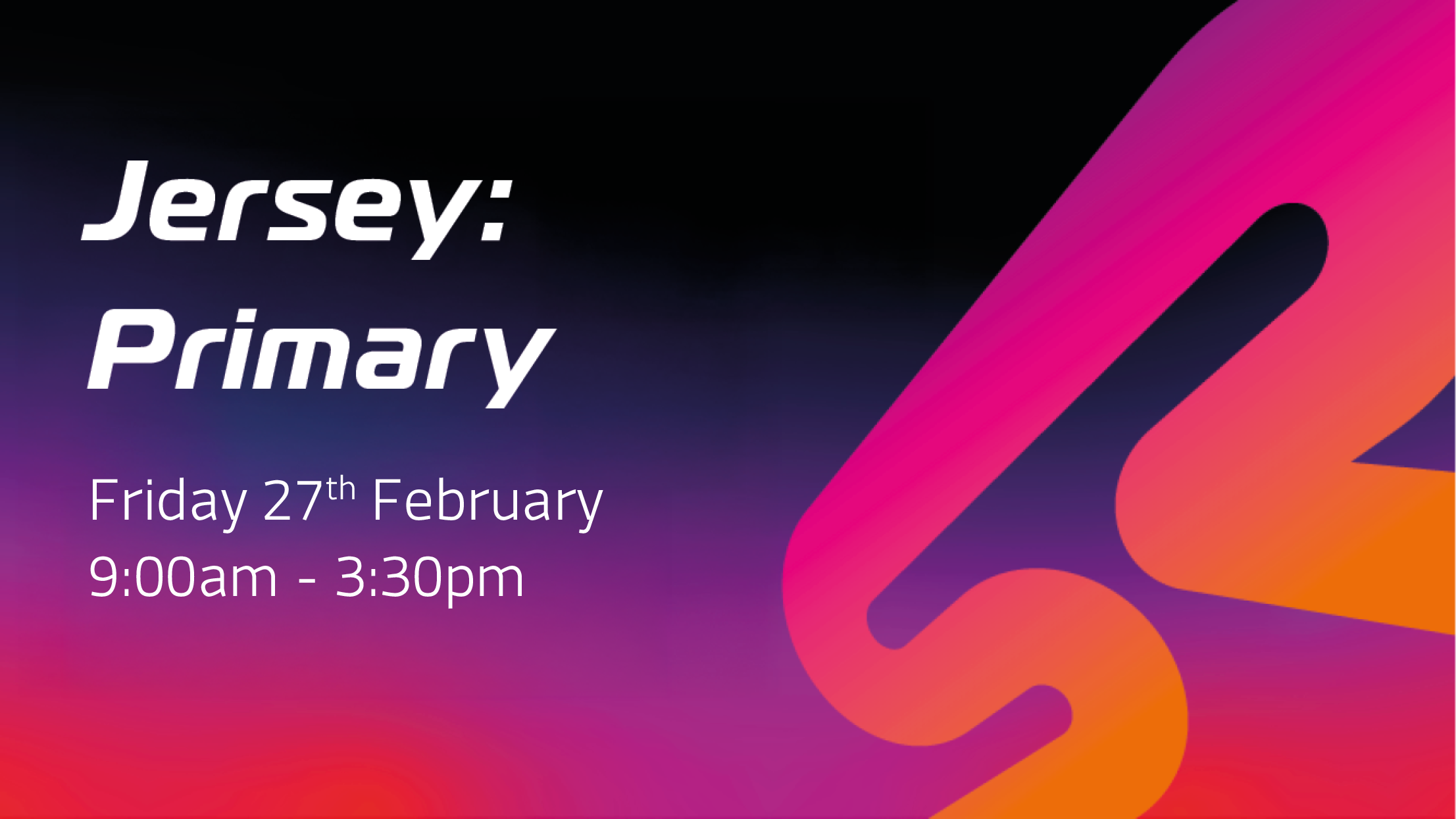 Regional Final : Jersey - Primary