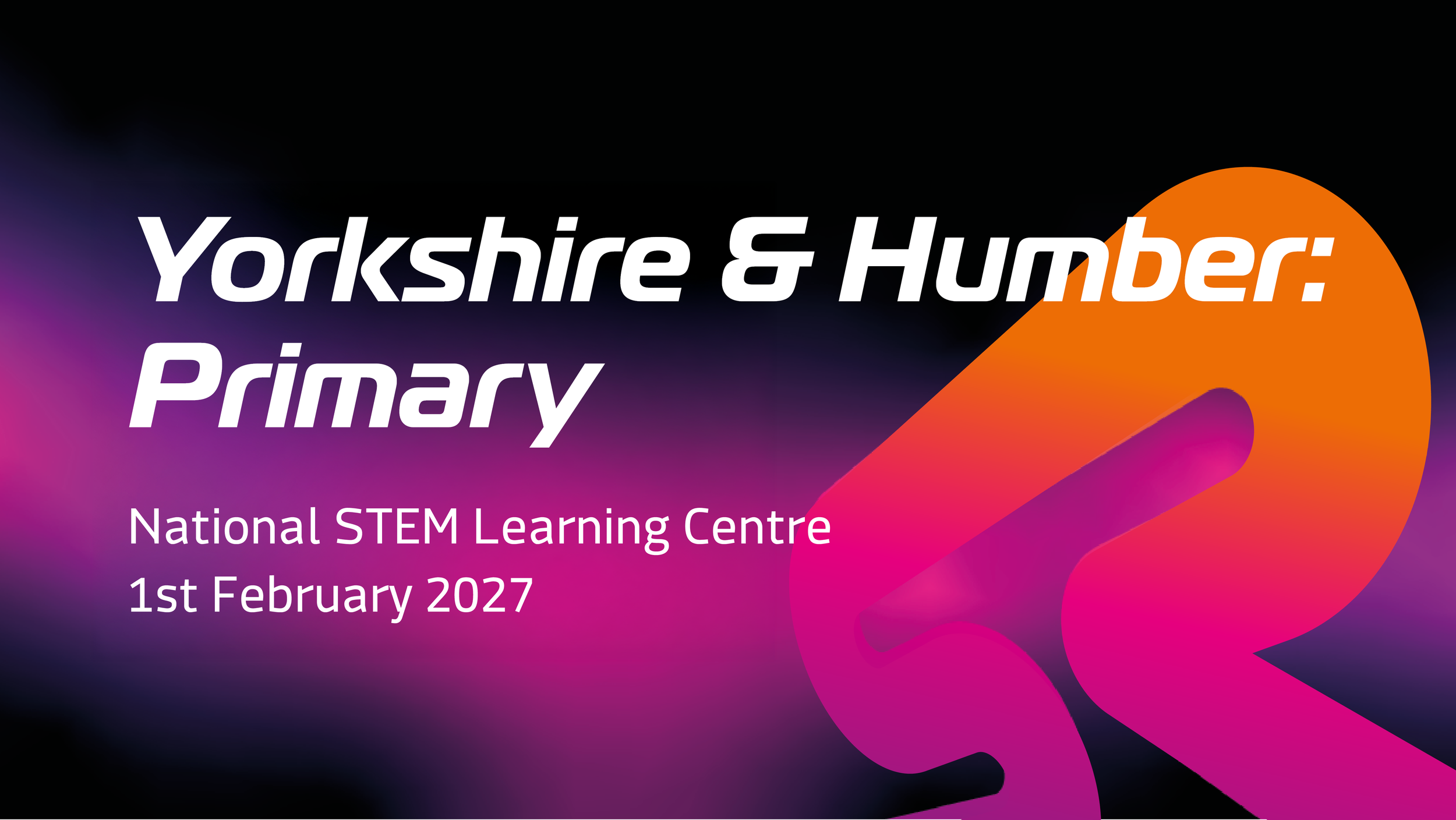 Regional Final Yorkshire &amp; Humber: primary