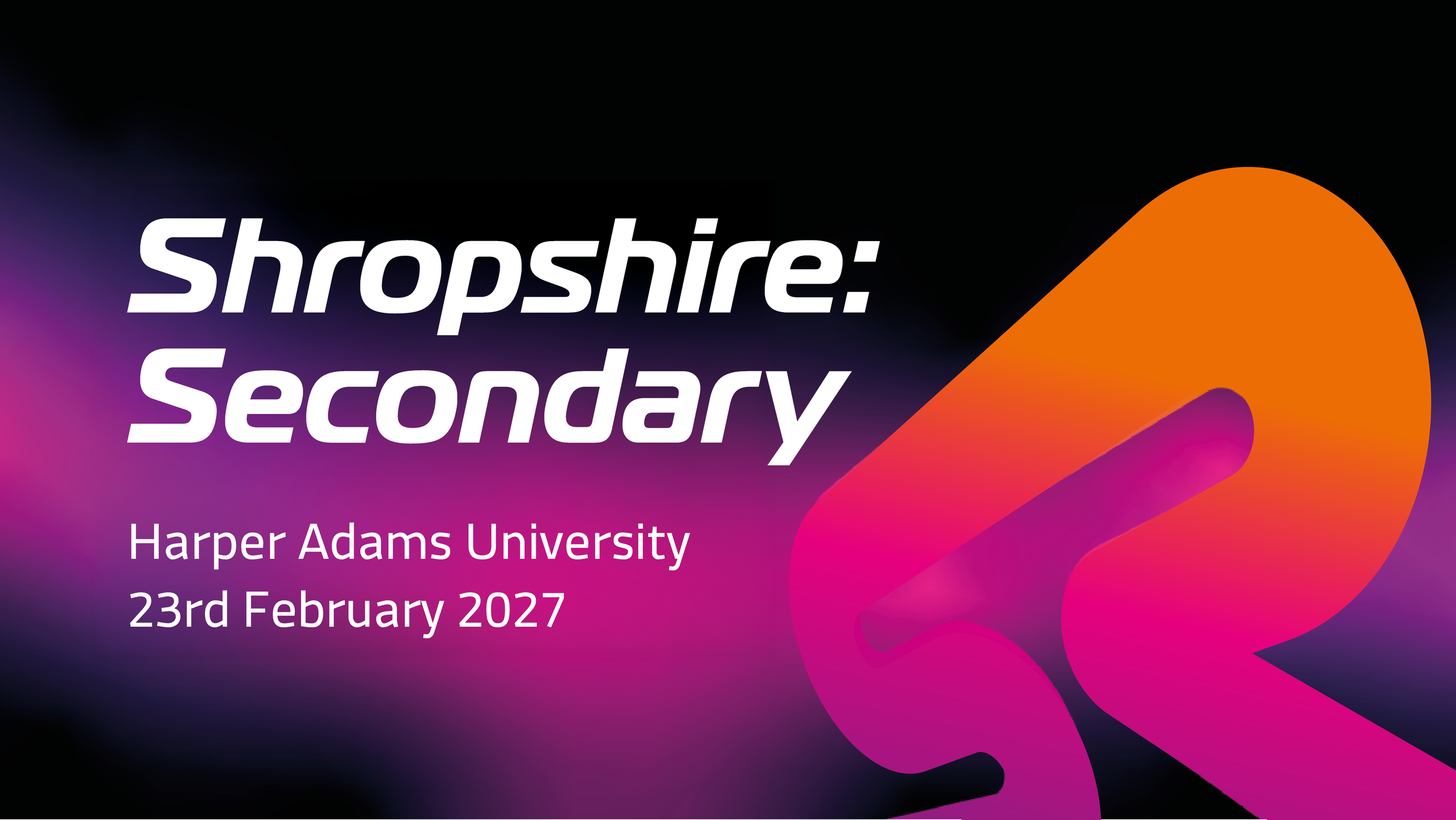 Regional Final Shropshire: Secondary