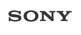 Sony logo in black text.