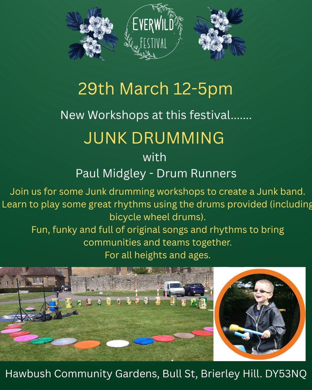 Everwild Festival - Interactive Junk Music Workshops