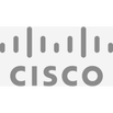 Cisco logo with an abstract bridge background