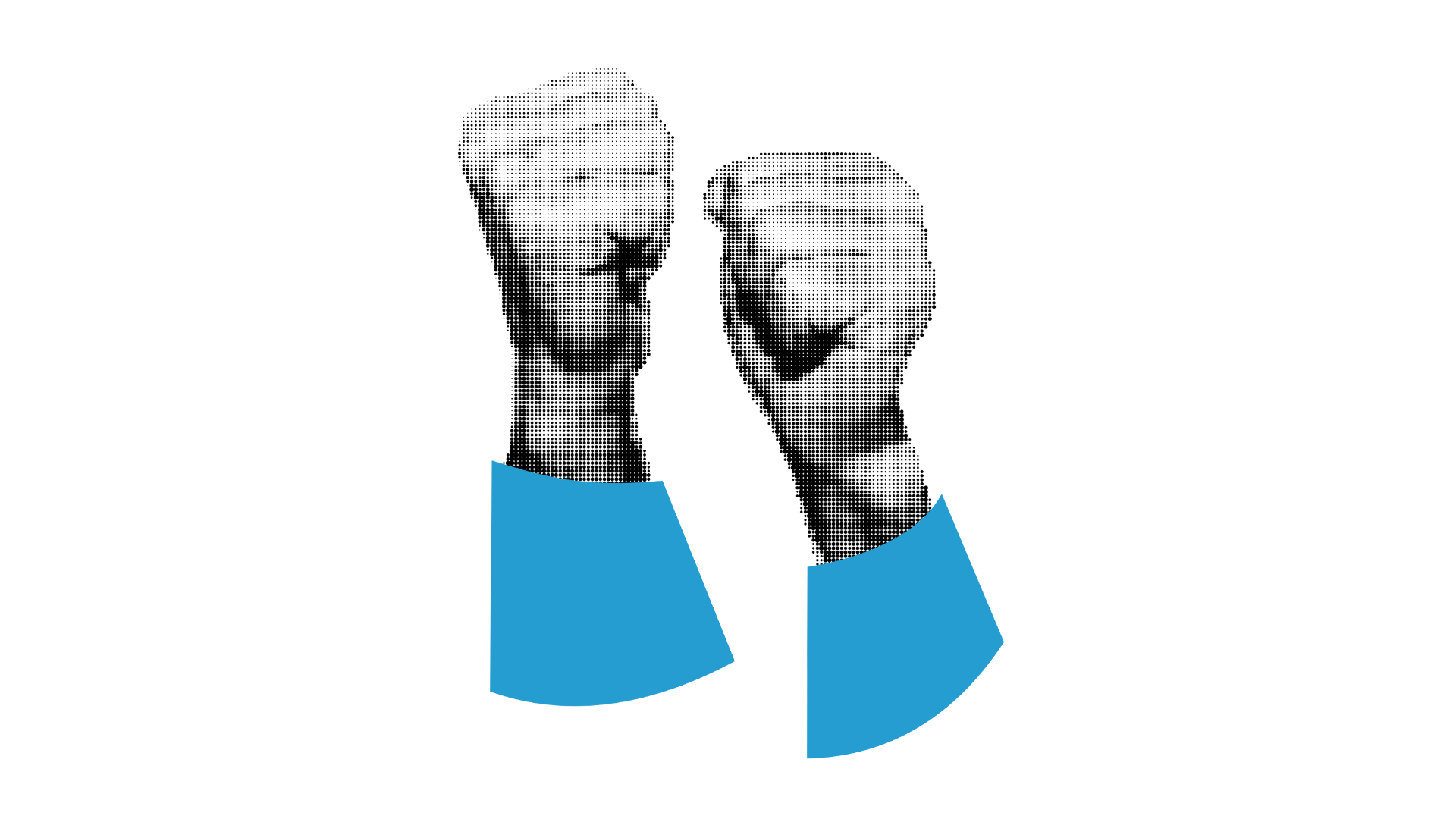 Illustration of raised fists representing high-impact UGC video ads and maximum ad creative performance for e-commerce.