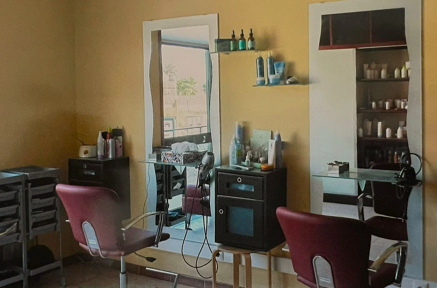 1º salão da Bi Ribeiro Hairstylist