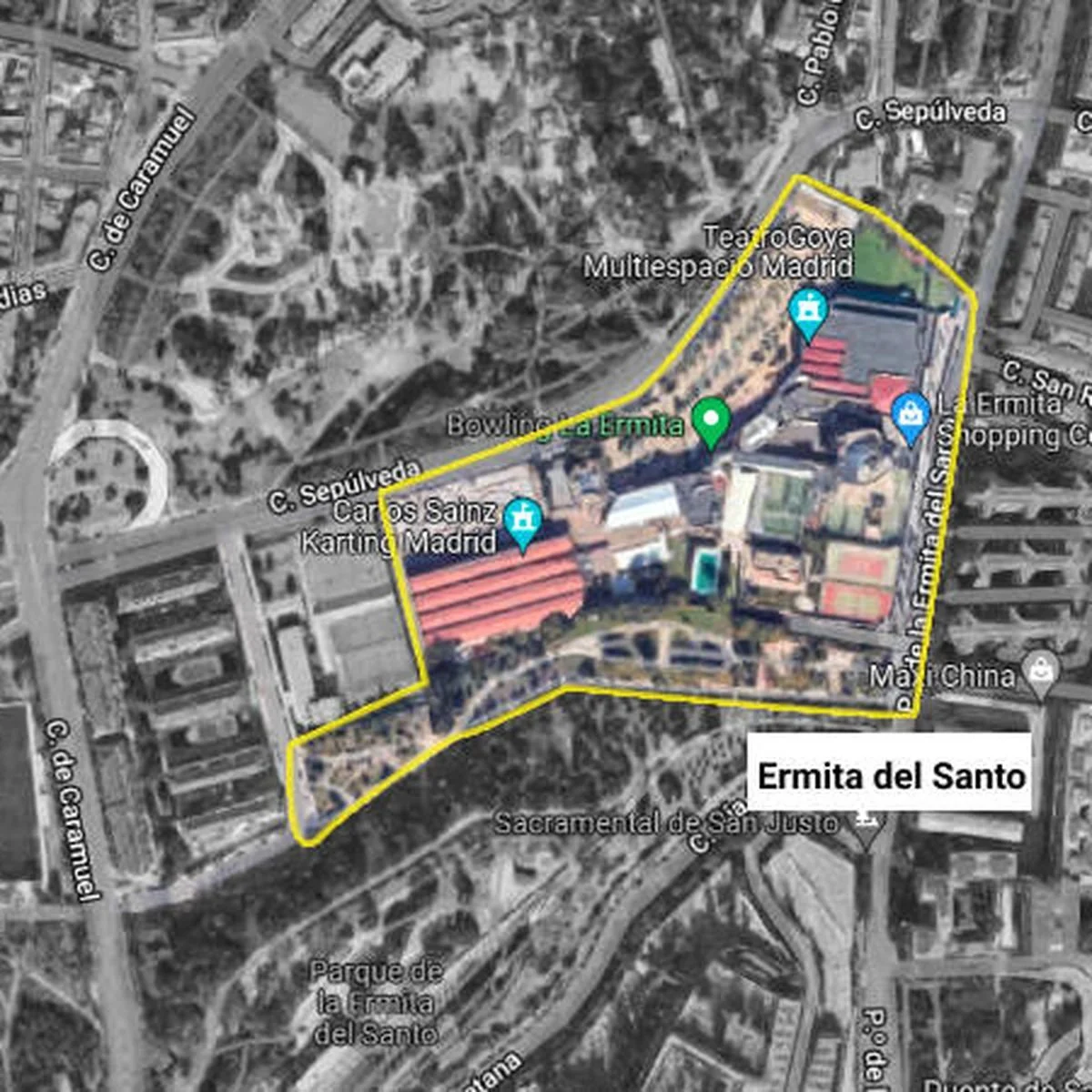 Recalificación terrenos CC La ermita