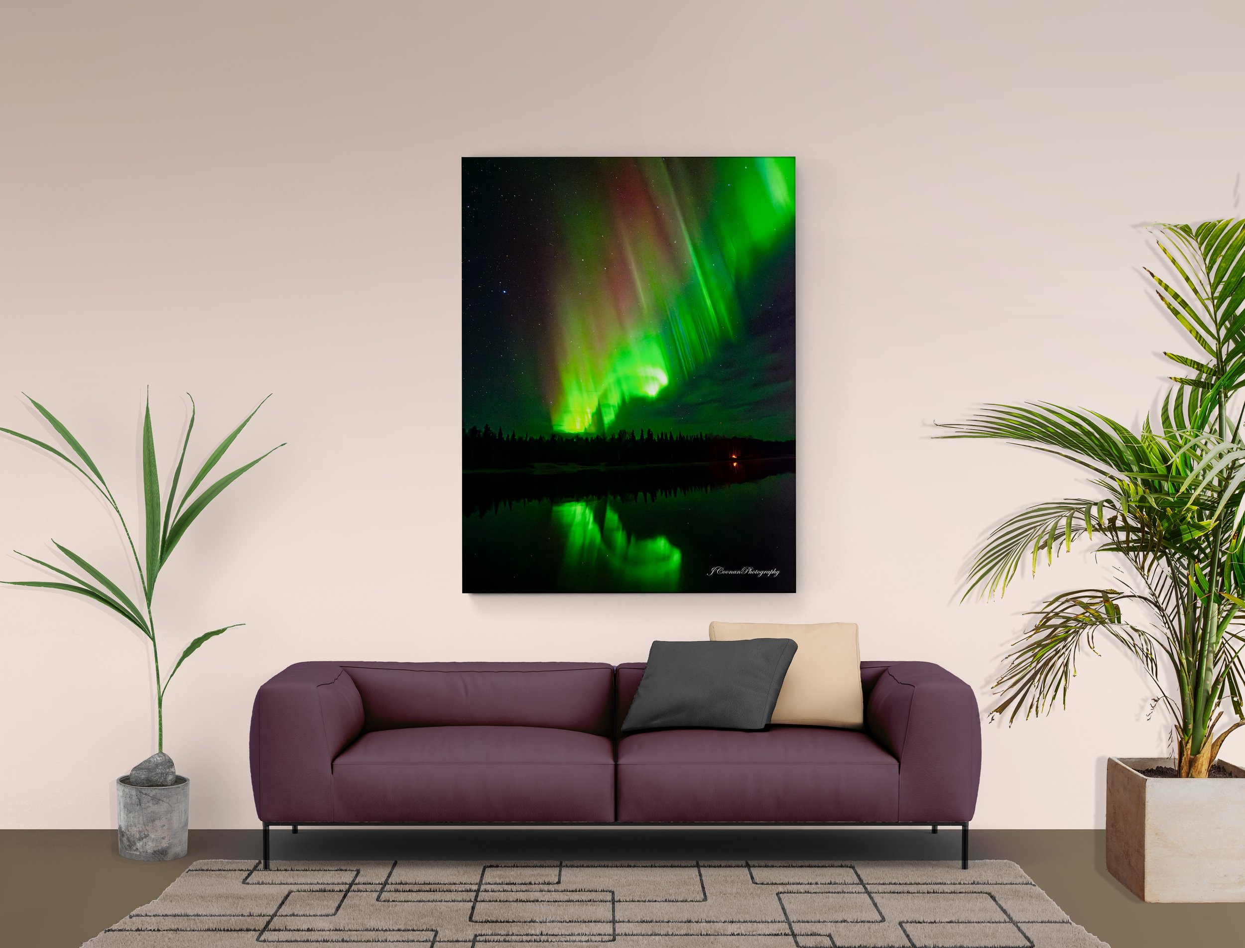 Northern Lights, Olnes Pond, Alaska Mock.jpg